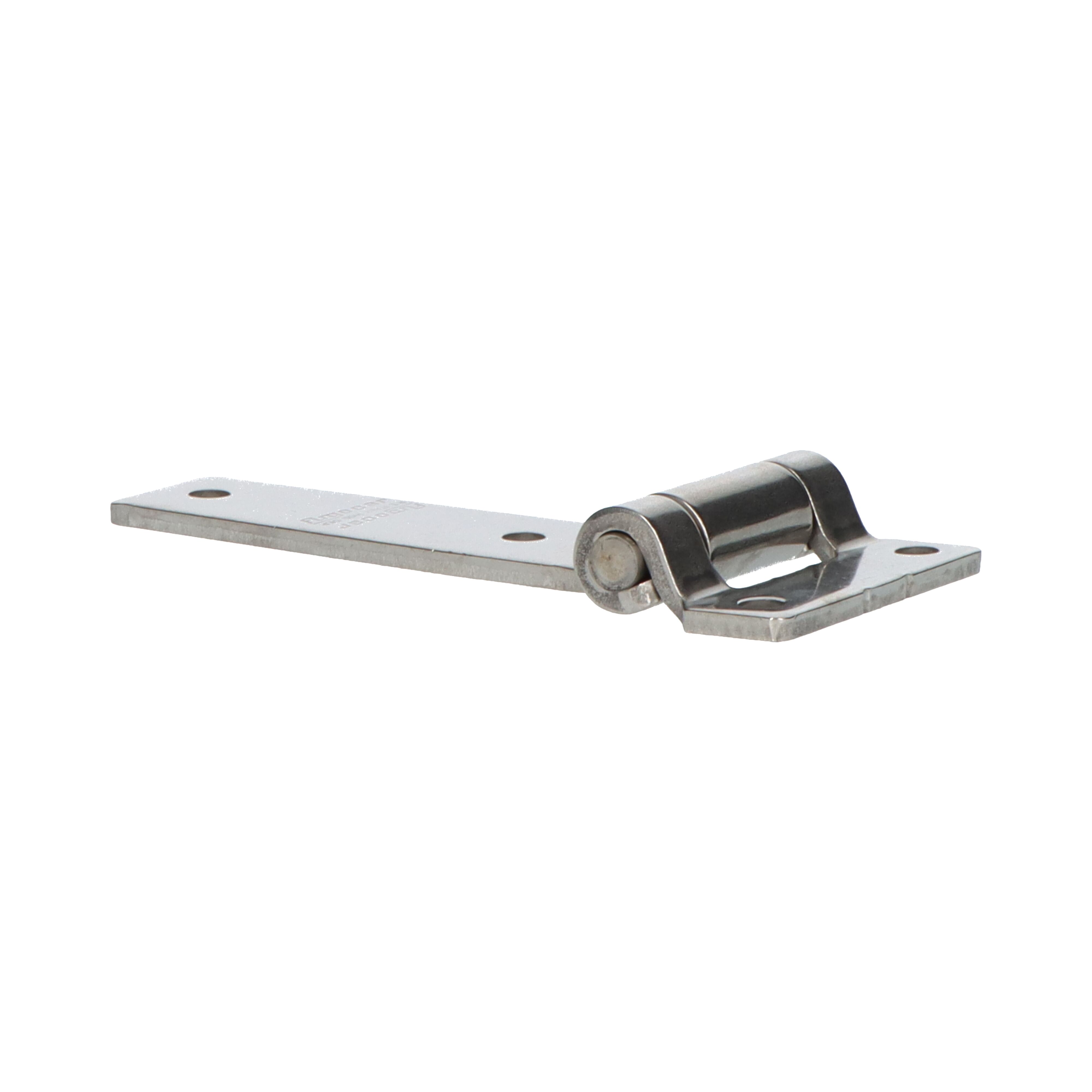 Pommier side door hinge flat 105 mm - stainless steel