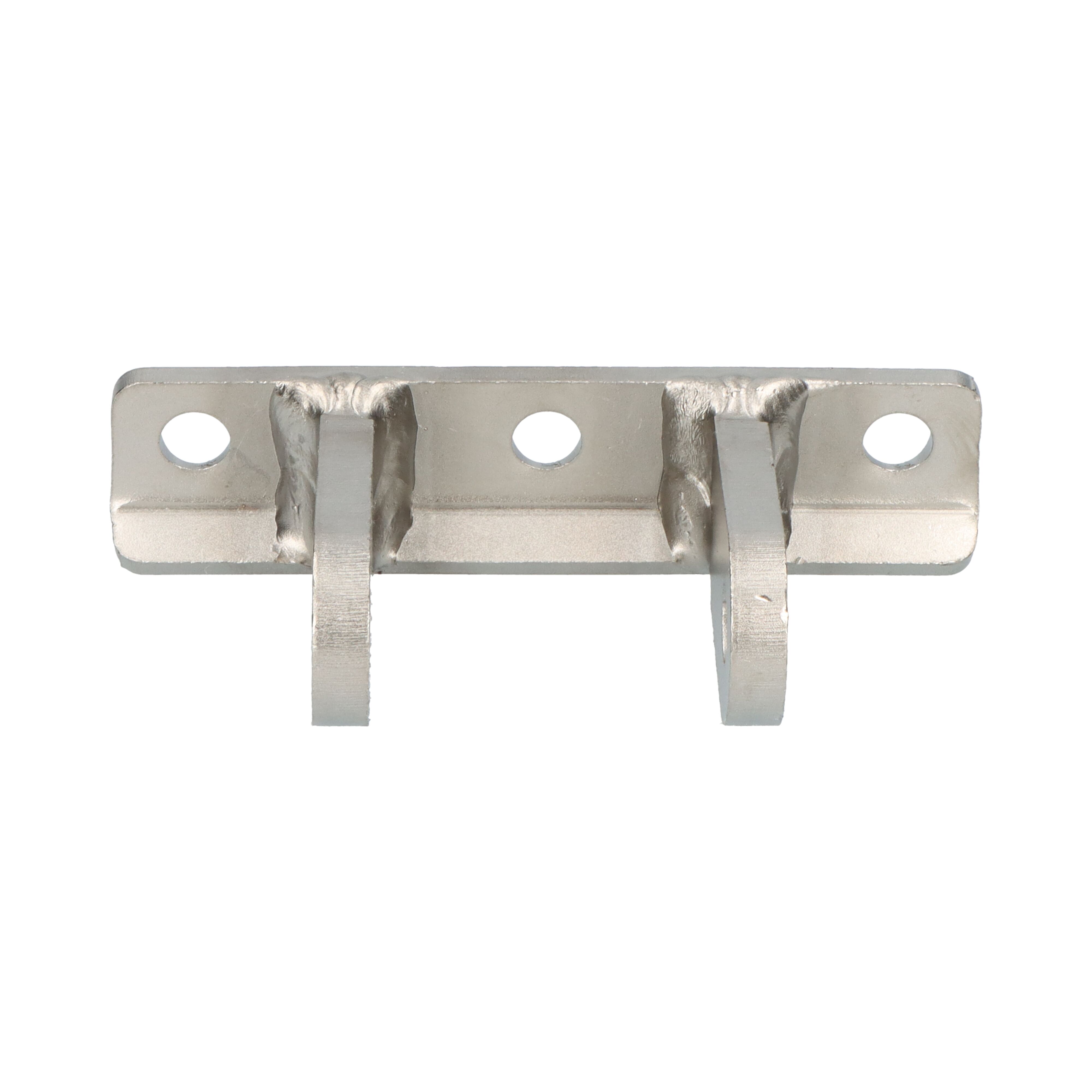 Pommier hinge trestle - bolt-on - for hinge plate width 50 mm - stainless steel