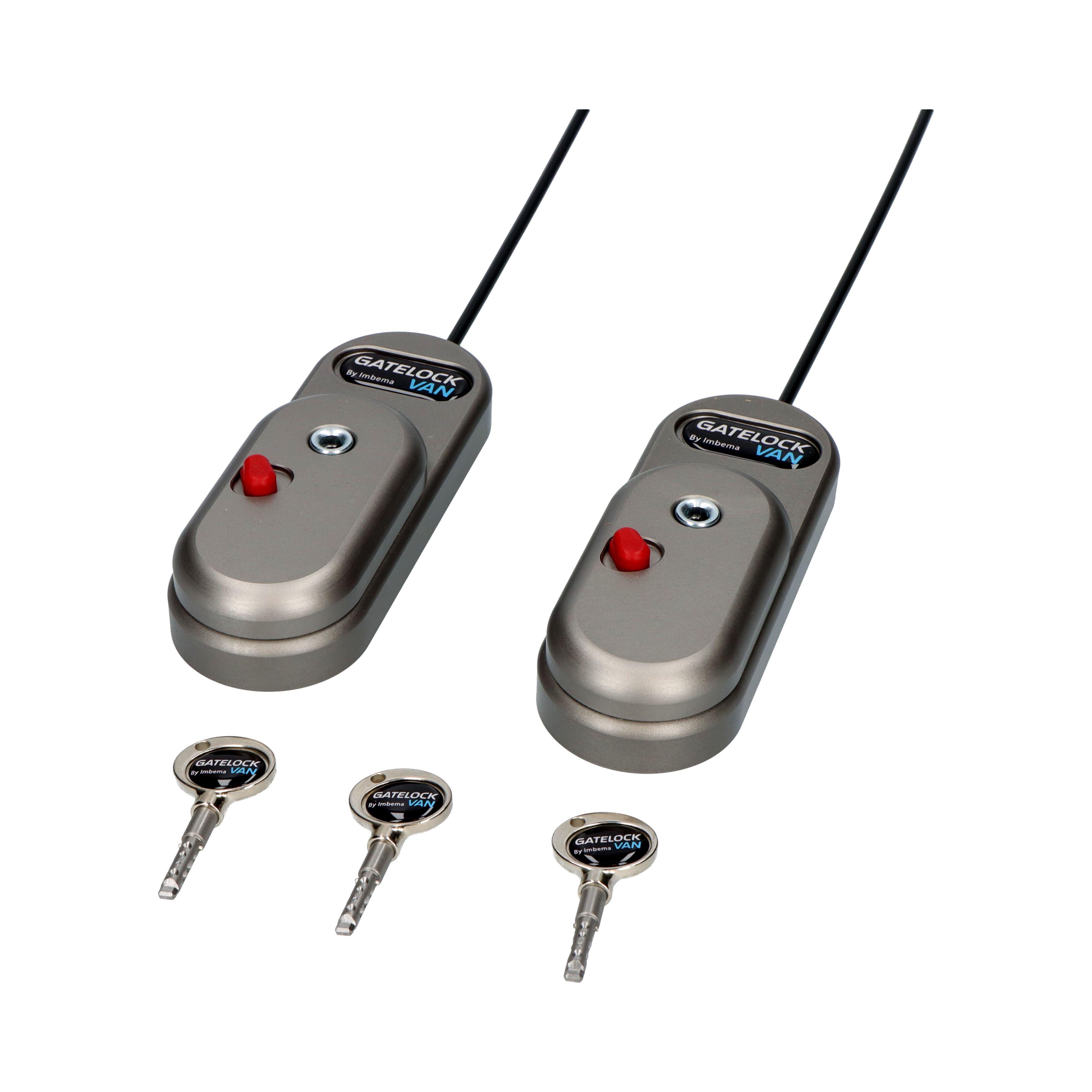 GATELOCK Van Medium Plus - slam/deadock - set of 2 locks