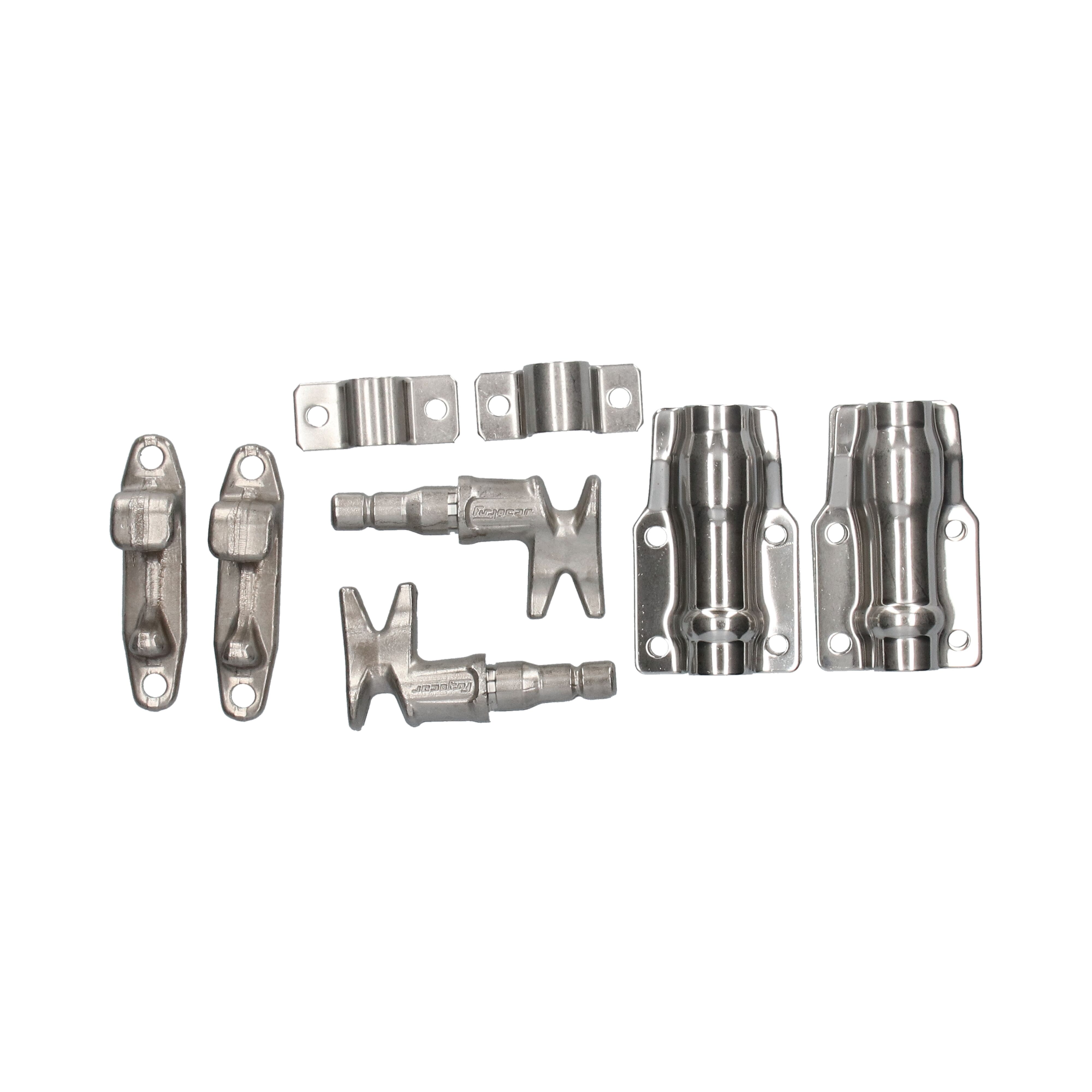 Pommier external locking mechanism set Ø 22 mm - model ST3 - stainless steel