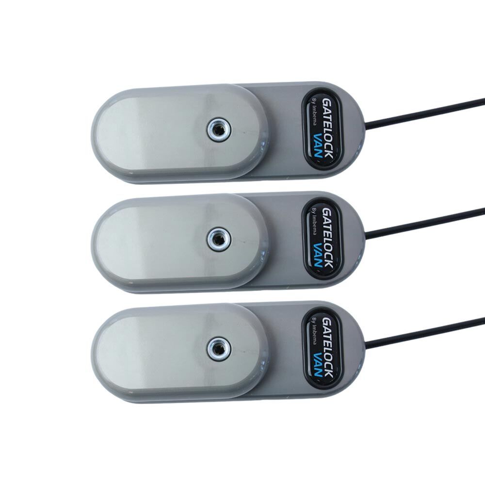 GATELOCK Van Medium - deadlock - jeu de 3 serrures