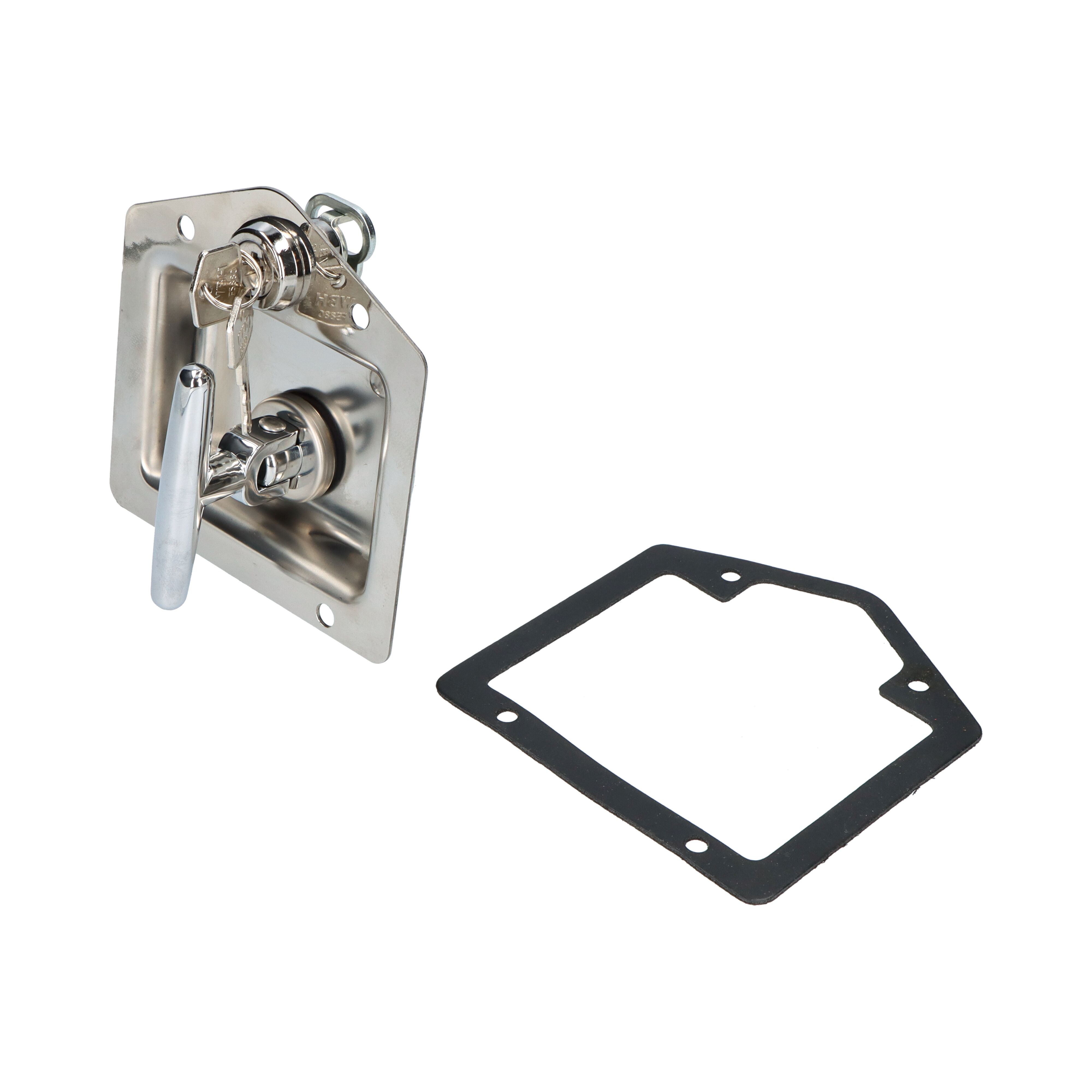 Rhiwa Quality drop-T slot - 3-weg - met speciale overbrenging - sleutel FS880 - RVS