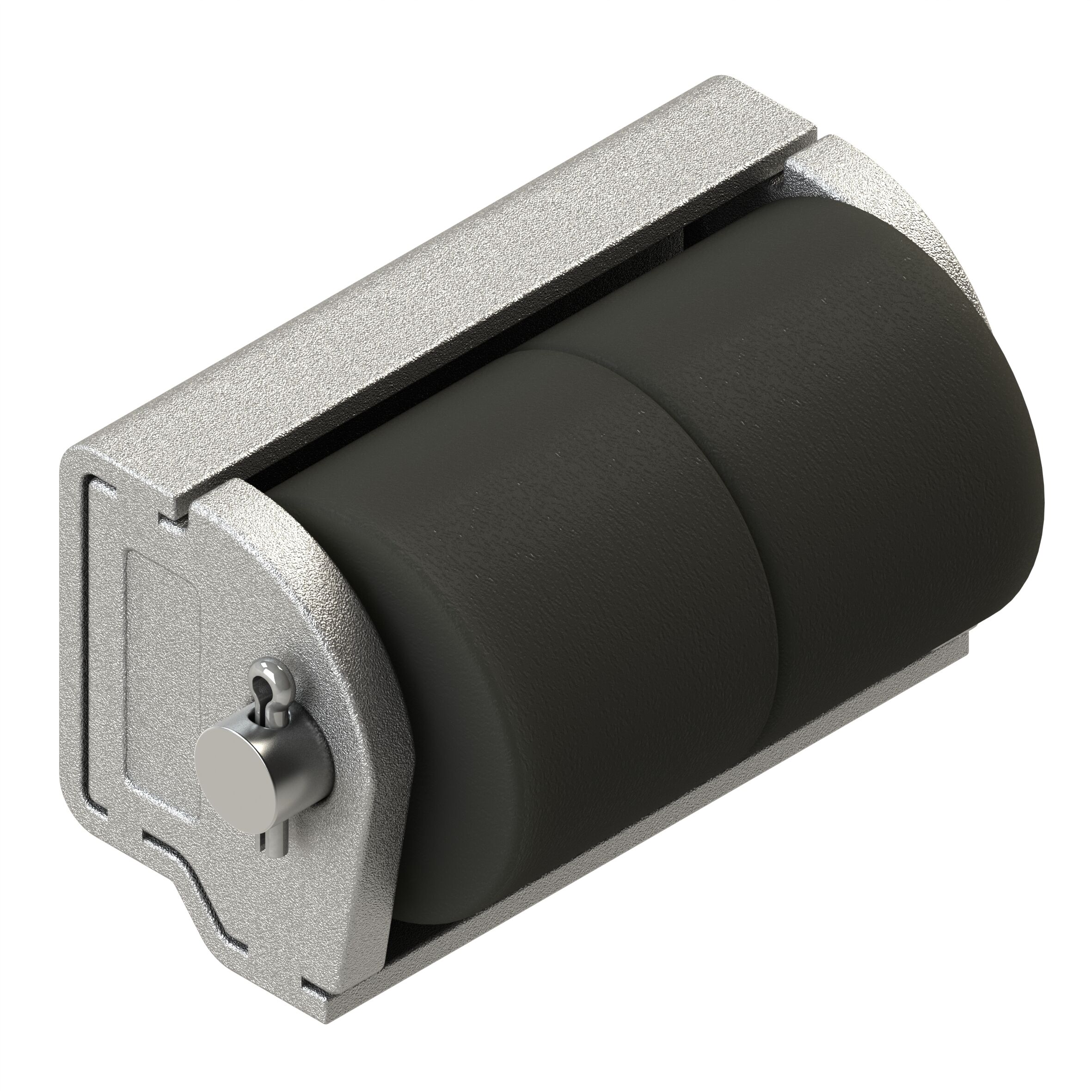 Pommier but-roll compleet - 2 rollen van 80 mm - horizontaal