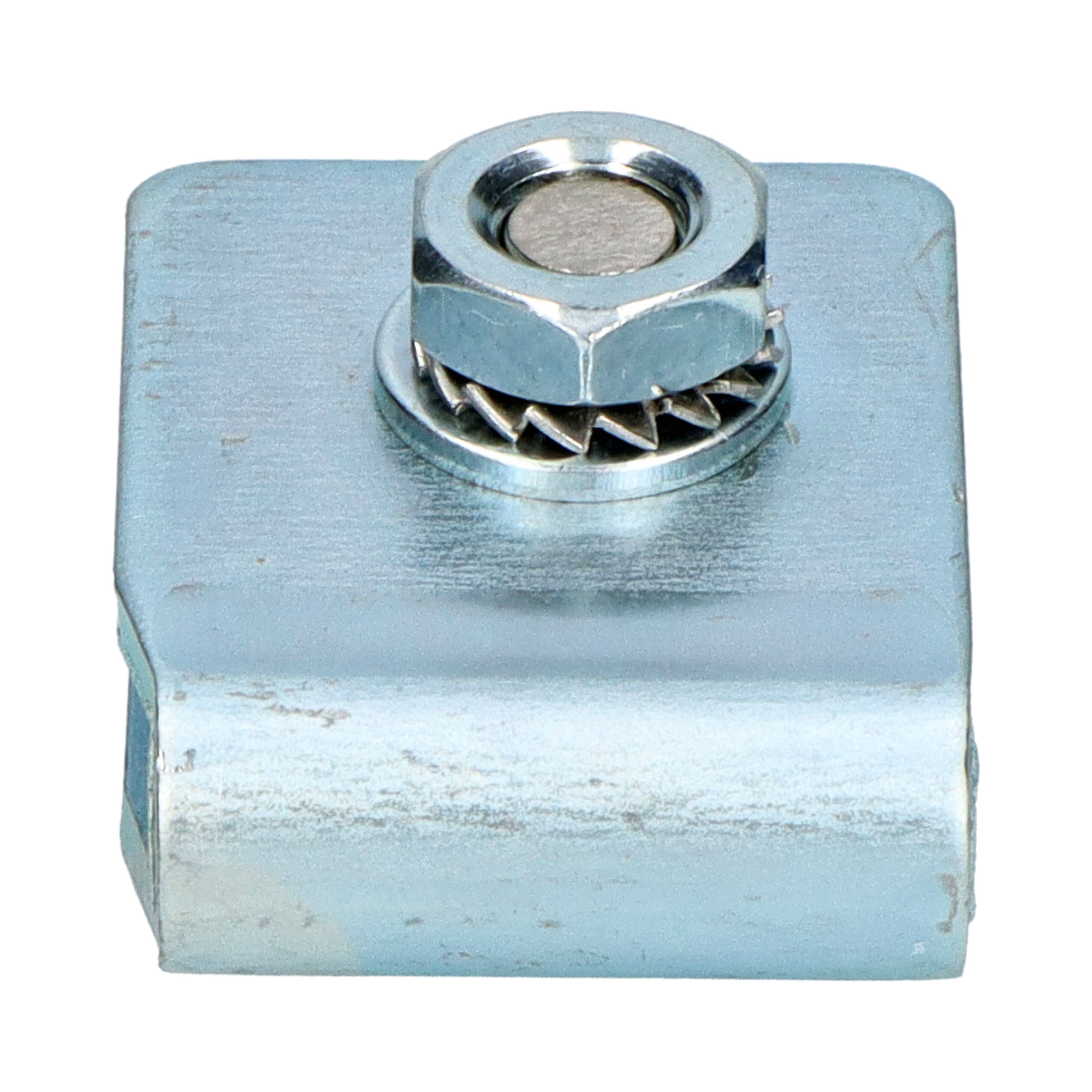 Pommier handgreep verbinding + bevest. materiaal - voor sluiting Ø 16 mm - RVS