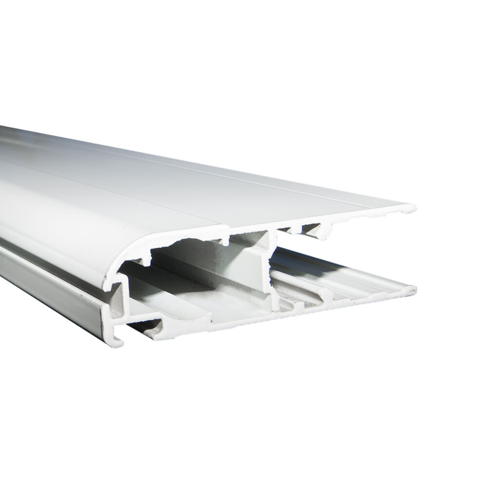 PWP edge profile door 25 mm - 6300 mm - aluminum white coated