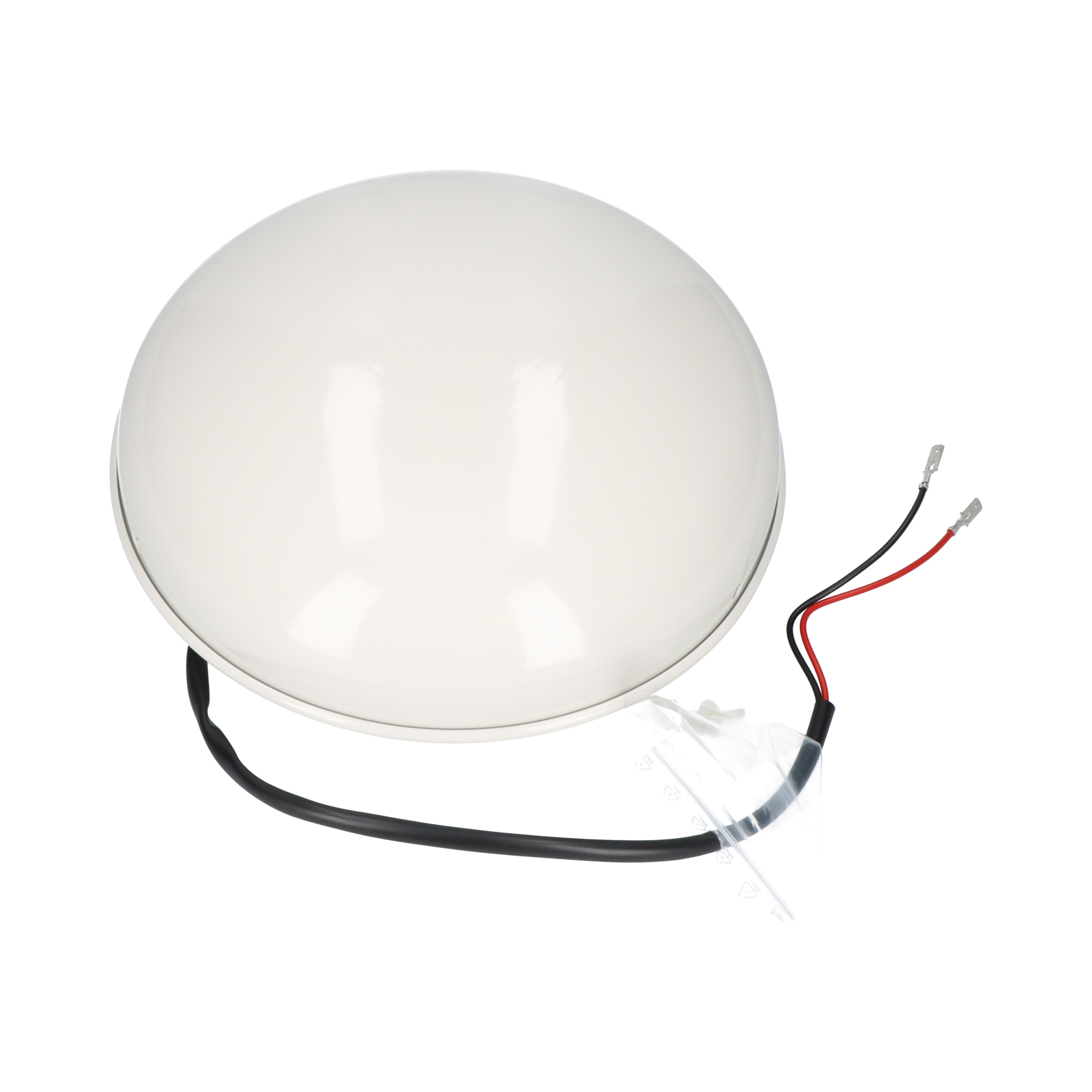 Rhiwa Quality dakventilator elektrisch - 12V - rond - wit