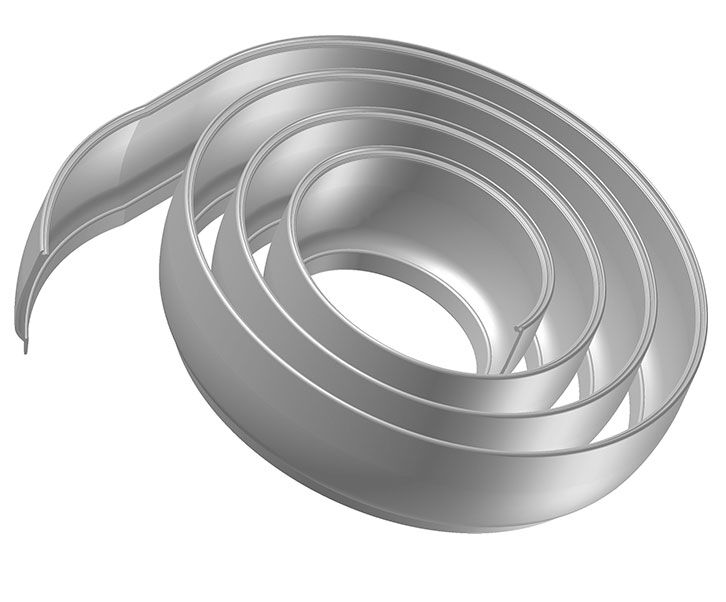 Edscha afdichtprofiel 14 mtr - voor Sesam Slimliner I (tot 2013) - zwart PVC