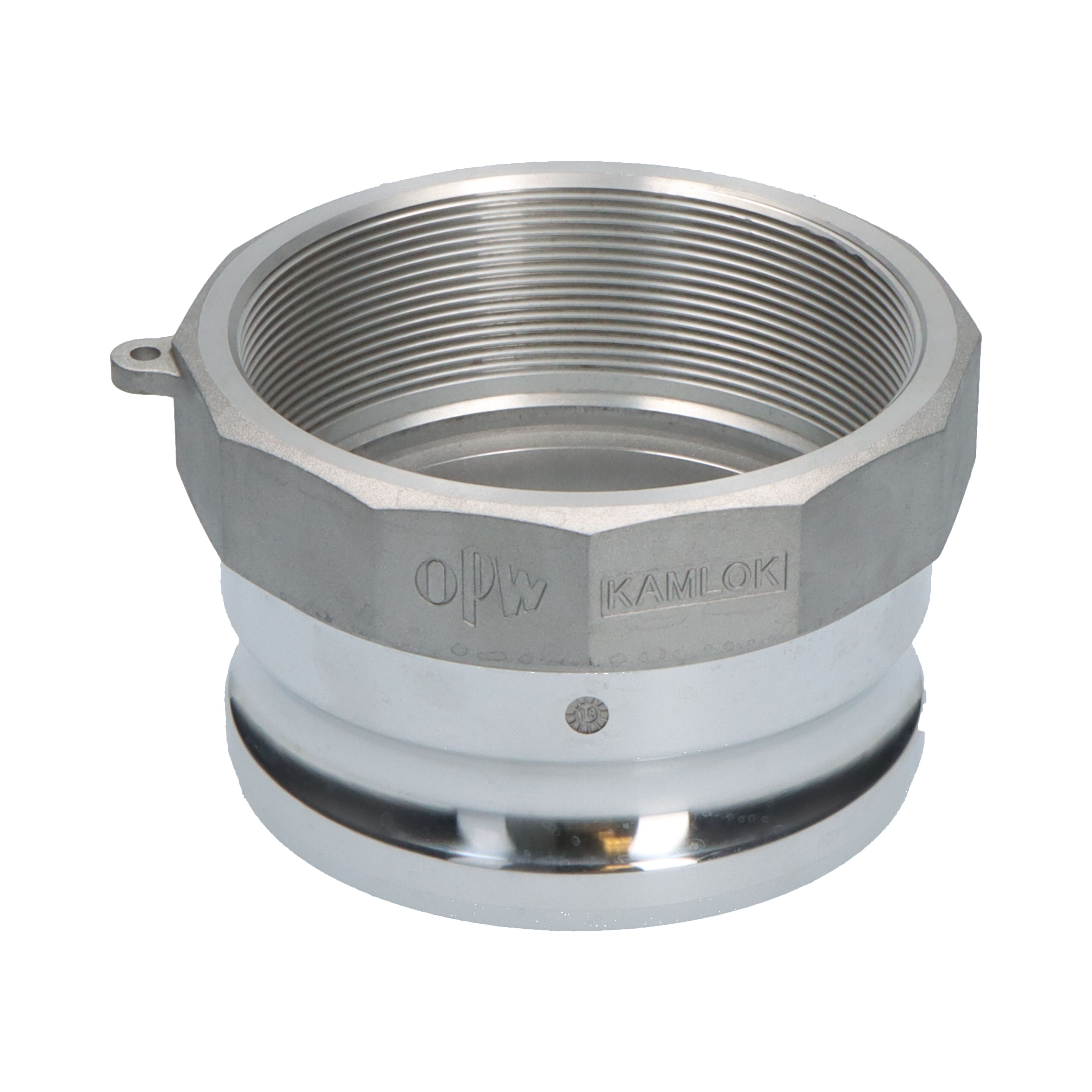 OPW raccord Kamlok adaptateur A 4" filetage femelle BSPP Alu