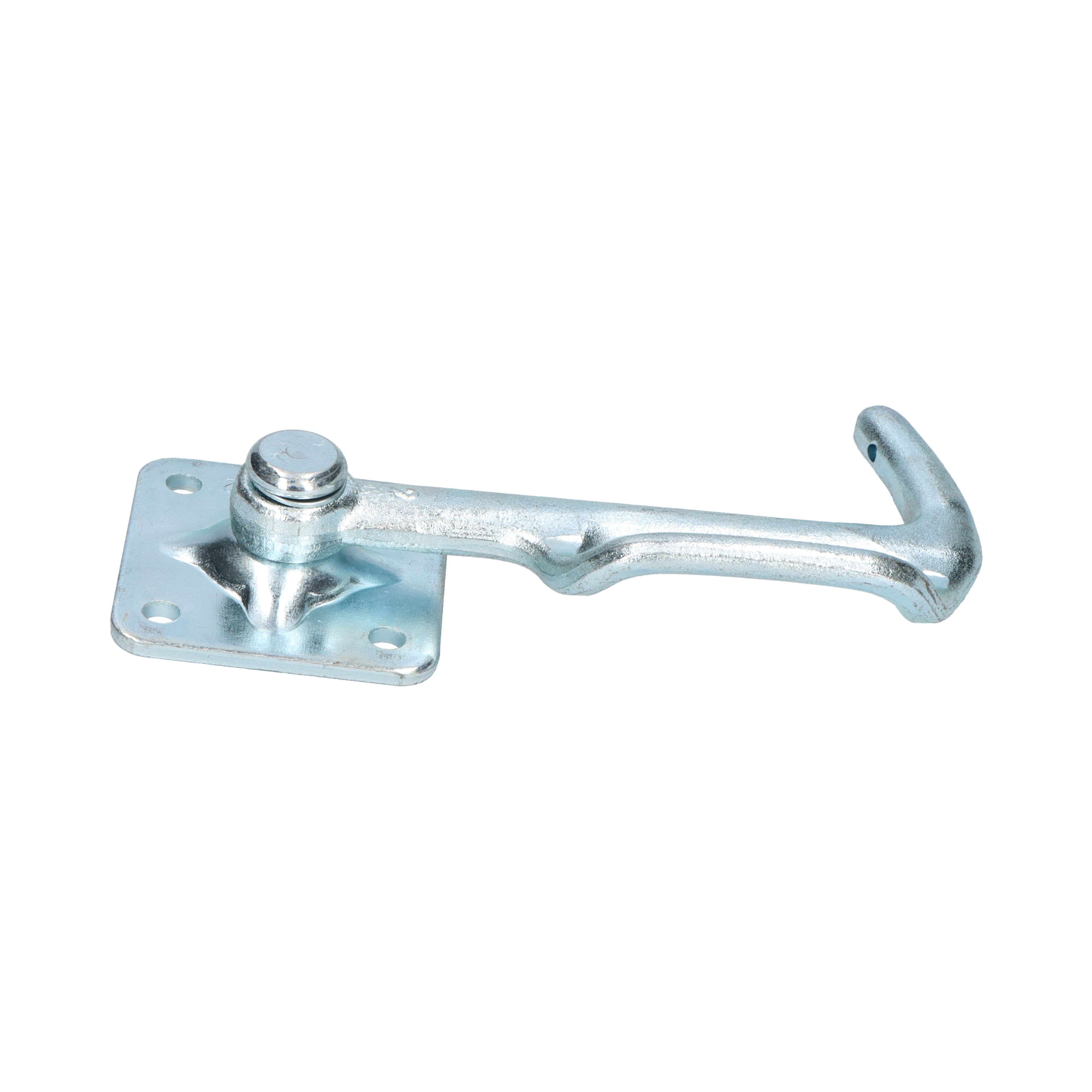 Rhiwa Quality hook no. 2 - left - with bracket - zinc-plated