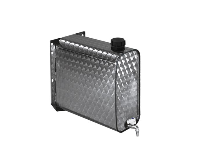 Bawer watERTank 25 liter - incl. tank cab and tab - flowered stainless steel