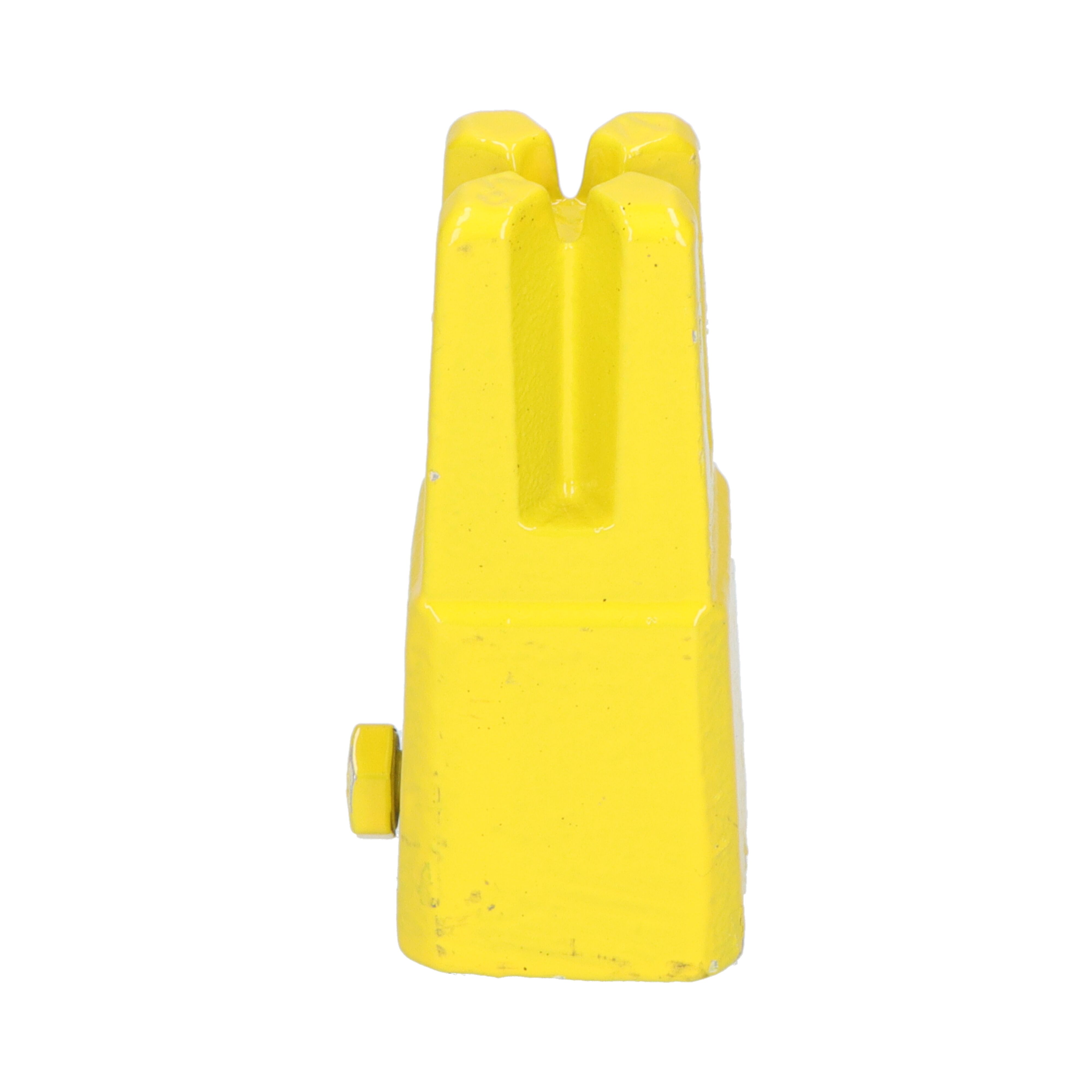 Hawle attachment head 8670 for Maleilt-in fitting ¾"-2" yellow