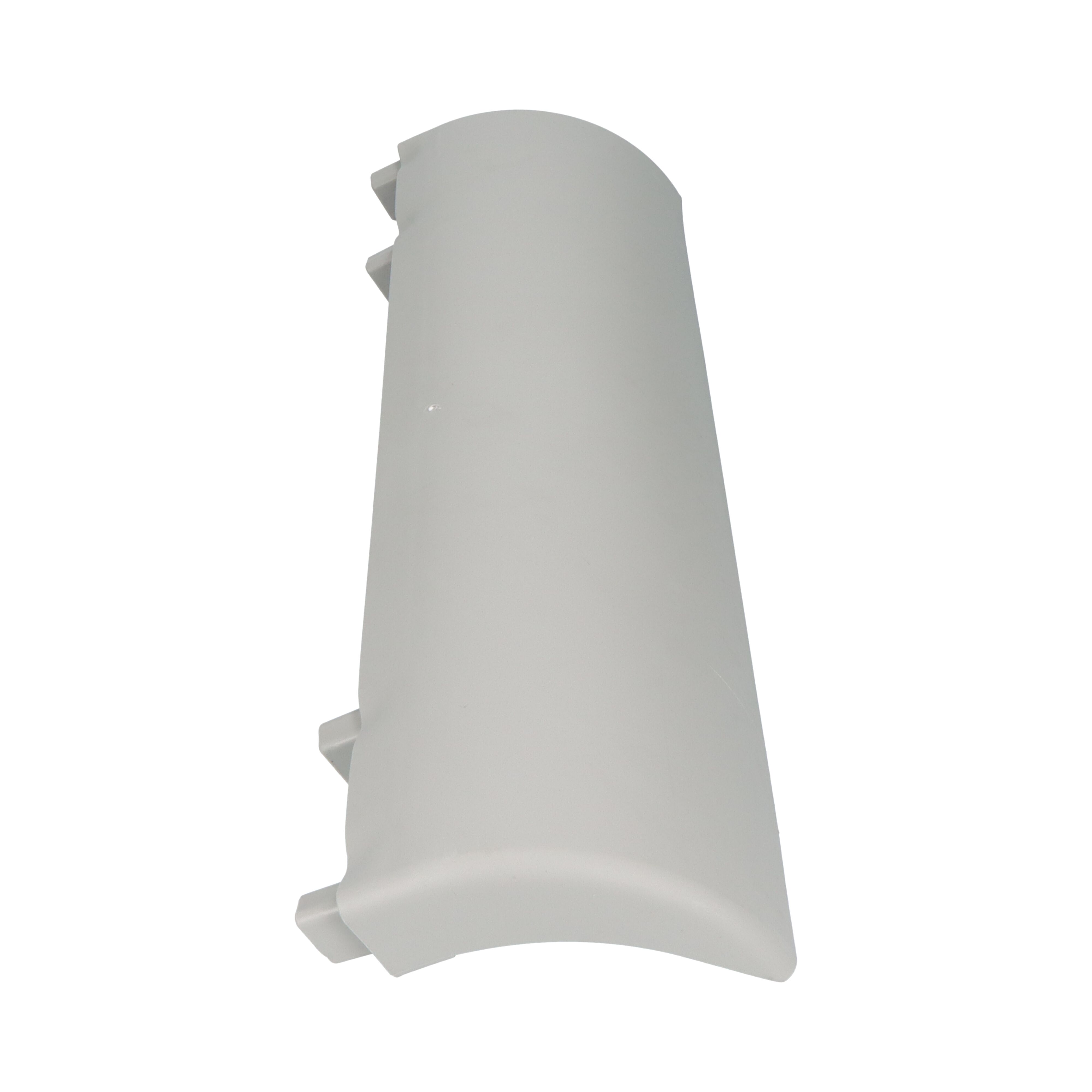 Takler corner piece 500 mm high - for side protection board - grey plastic