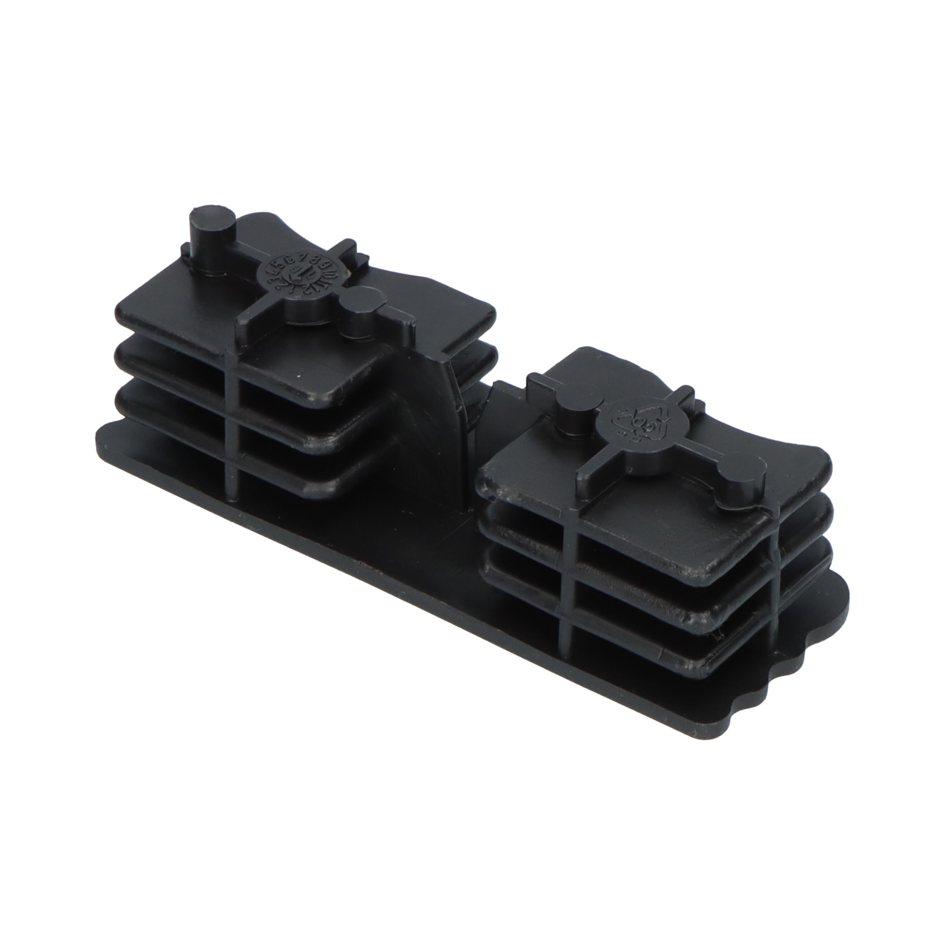 Takler end cap - for aluminum side protection board 100 x 35 mm - black