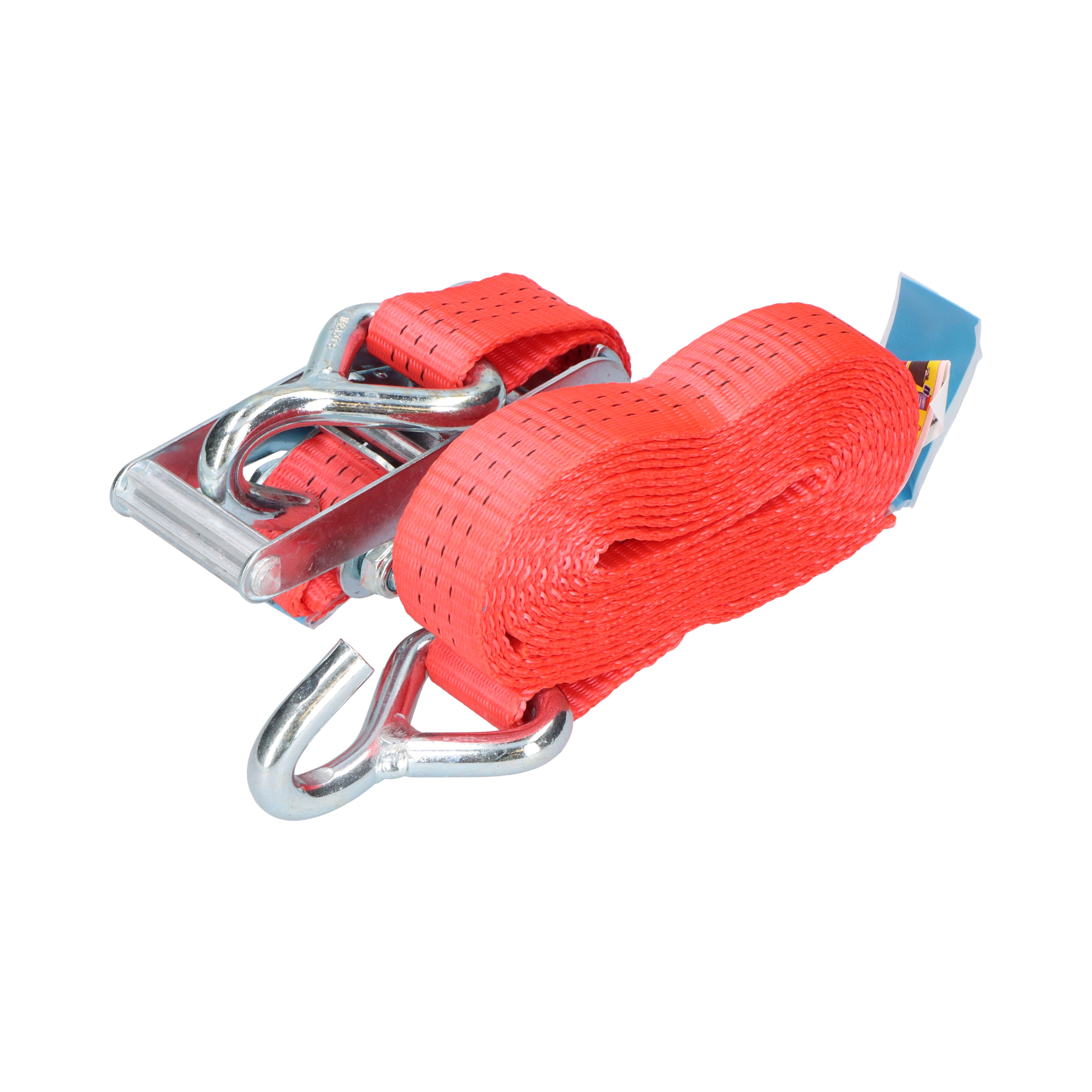Rhiwa Quality sangle d'arrimage 35 mm - avec cliquet et crochet soudé - 4000 mm