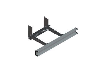 Pommier pare-chocs XPAND - Hydraulique horizontal escamotable - course 1105 mm - R58-02
