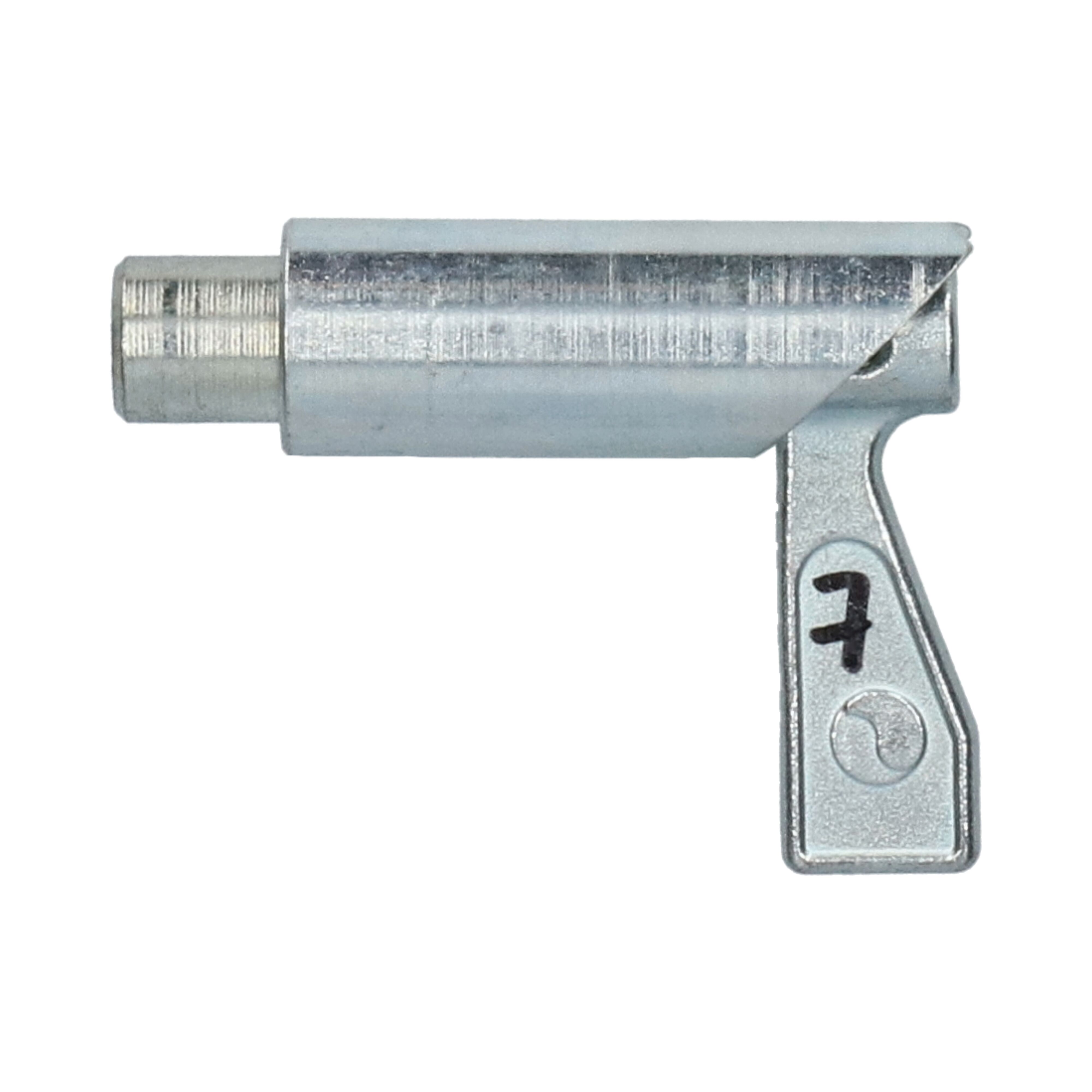 Pommier draw latch with pin Ø 14 mm - welding model - zinc-plated