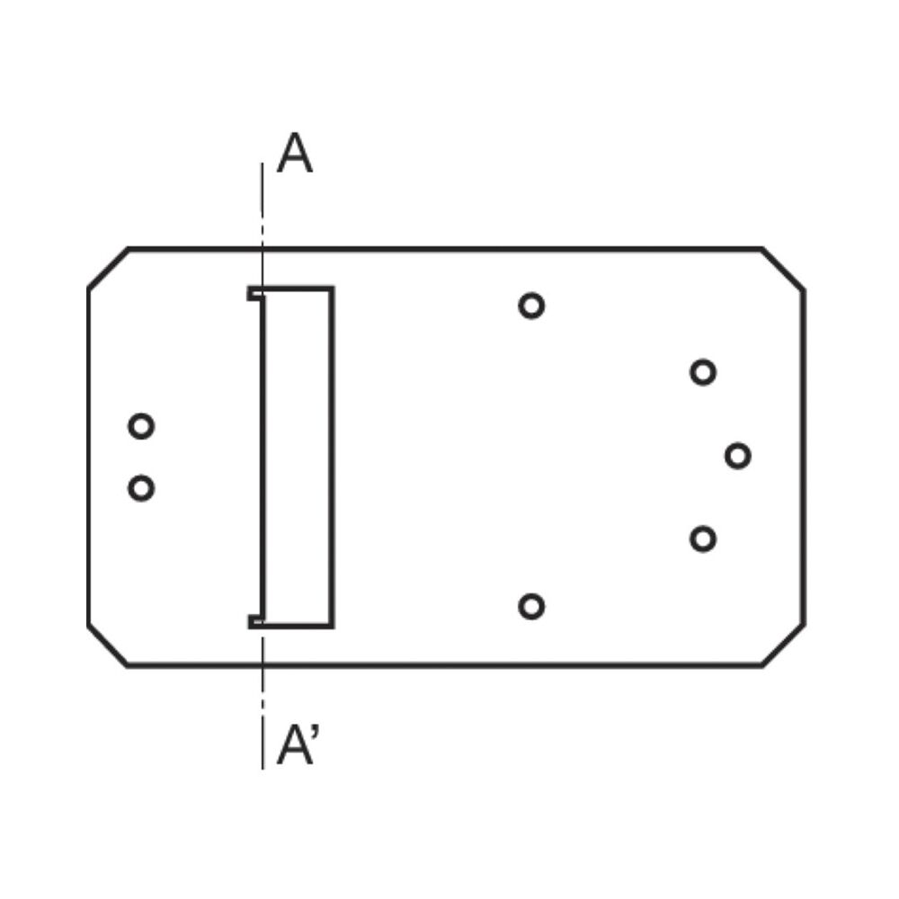 Pommier drilling jig - for closure 1202301