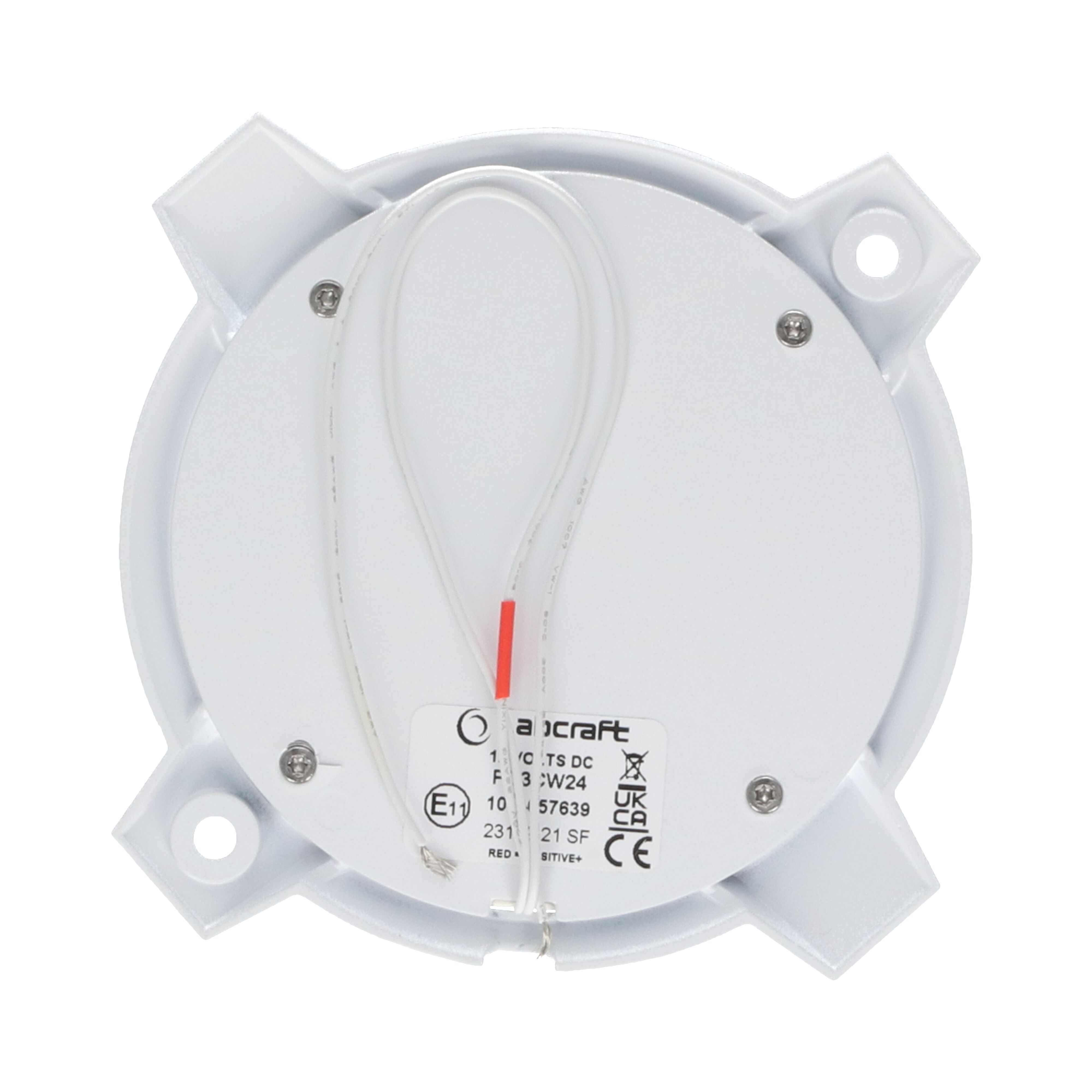 Labcraft led lighting Megalux Clear - surface model - Ø 132 mm - 24V - 850 lumen