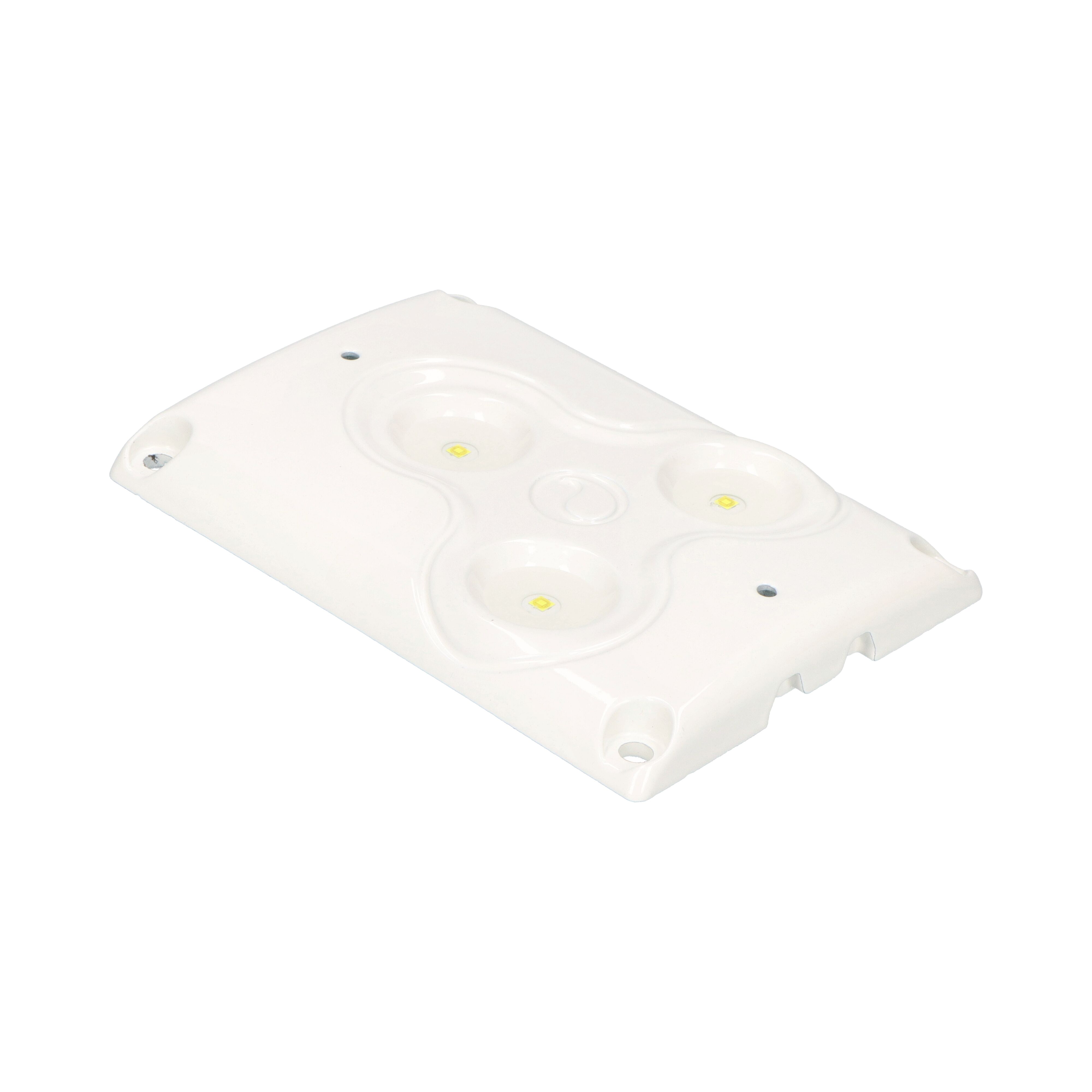 Pommier led lighting Irizium AX600 - surface model - 135 x 100 mm - 650 lumen