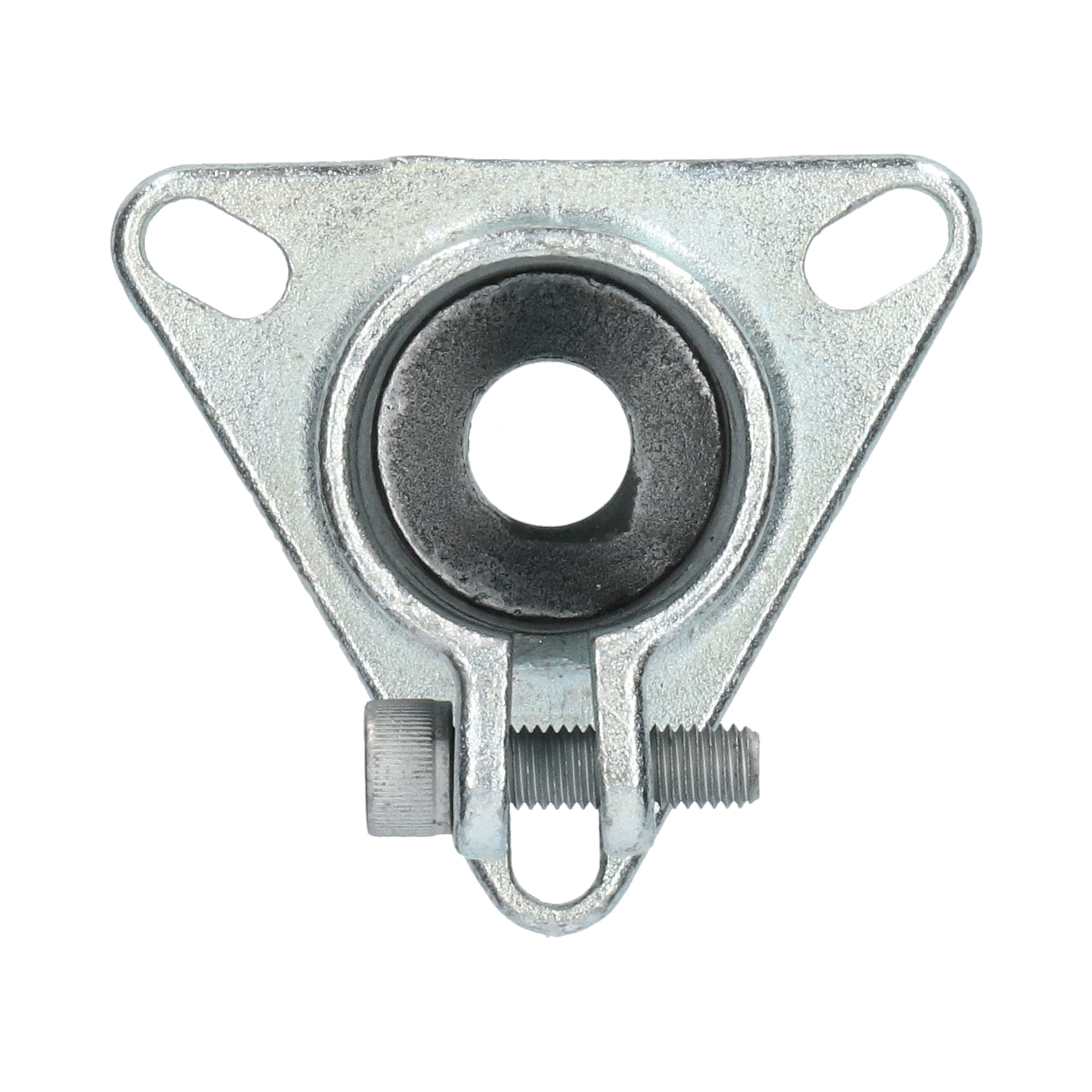 Rhiwa Quality mounting tube support bracket - for tube Ø 42 mm - screw model - zinc-plated