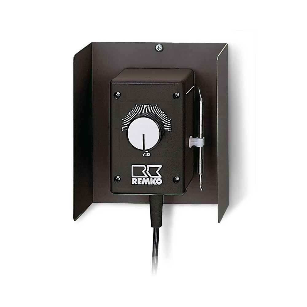 REMKO vochtbestendige ruimtethermostaat RT-5 - met beschermkap - IP54 - 10mtr kabel