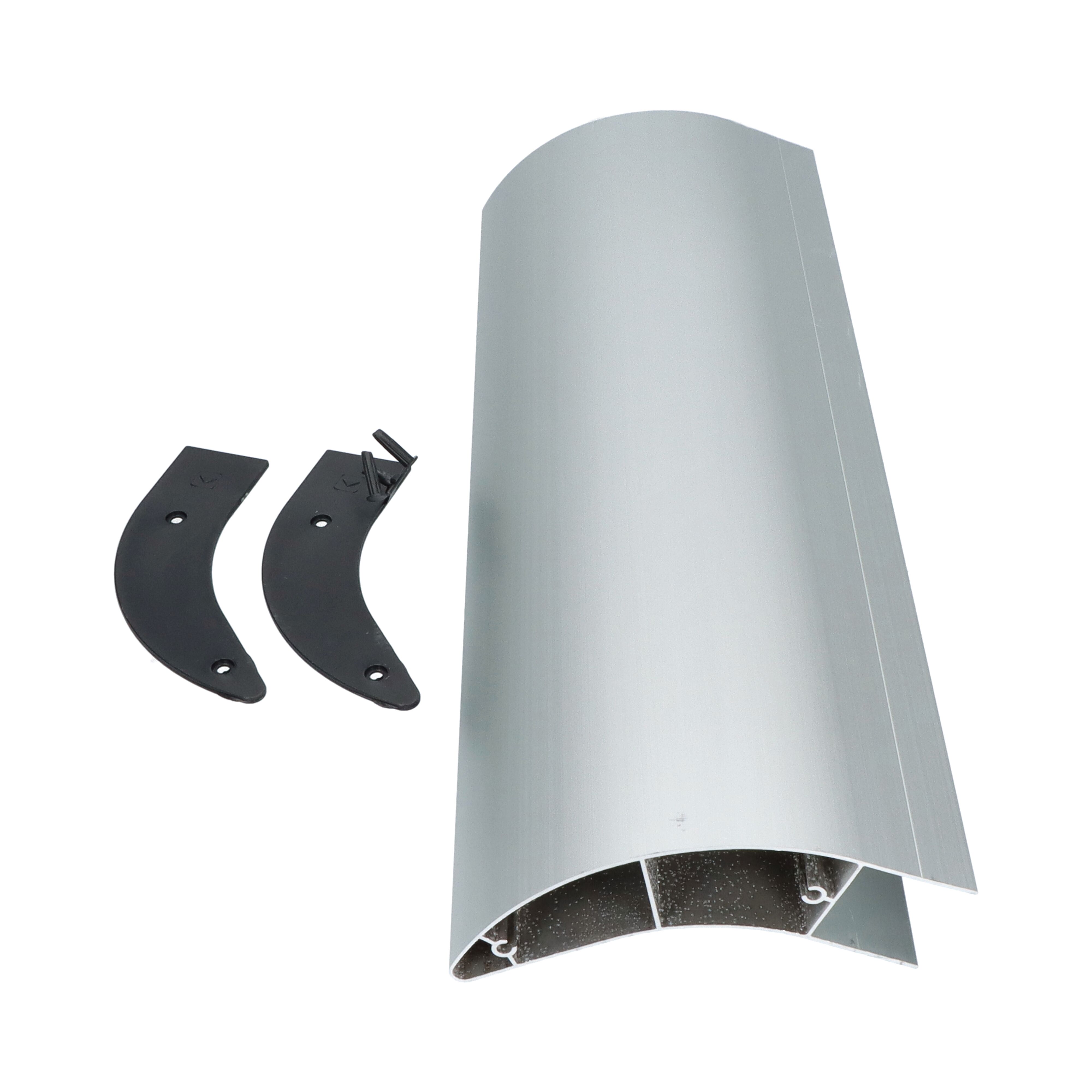 Takler corner piece 500 mm high - for aluminum side protection board - aluminum