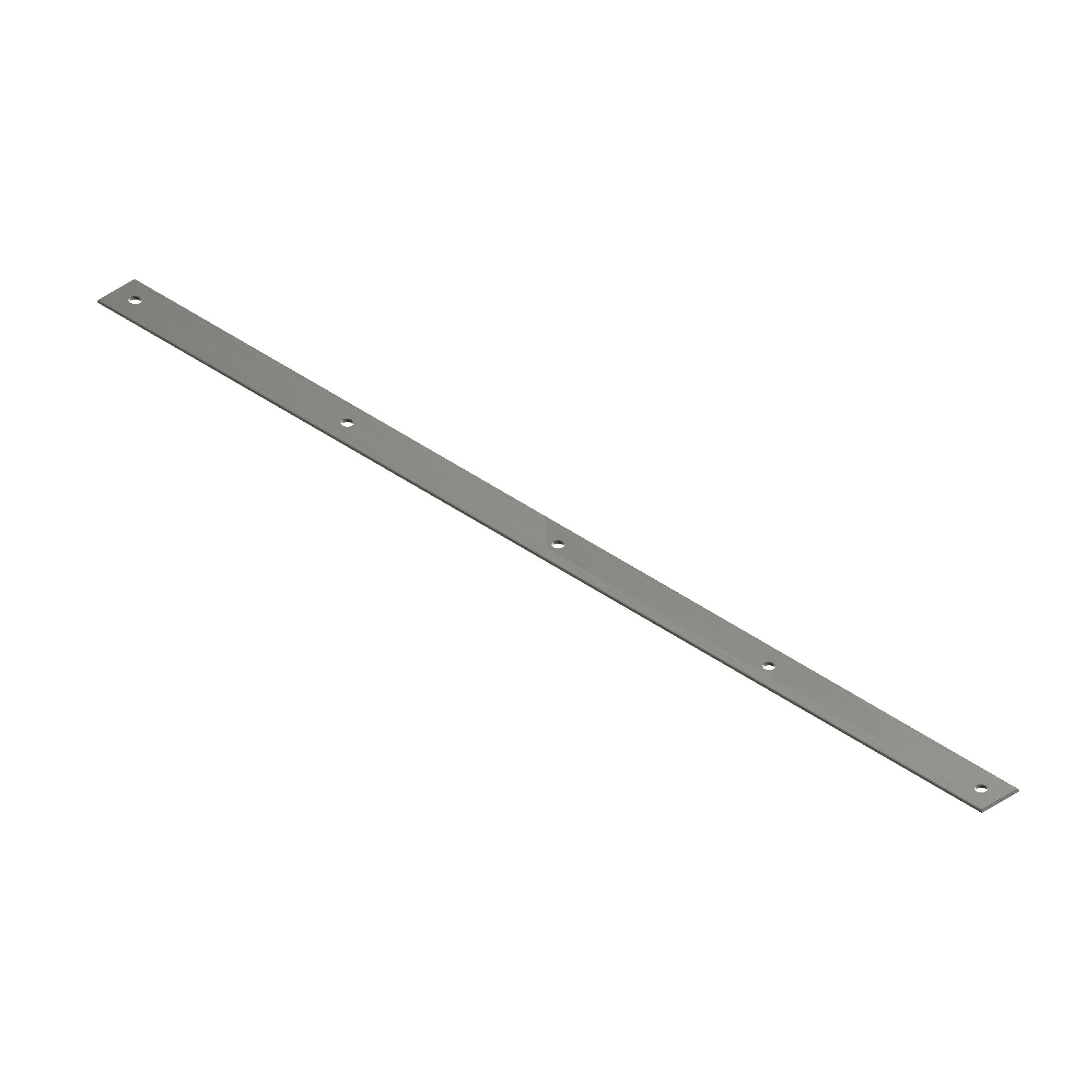 Rhiwa Quality montagestrip - voor spatlap 500 mm - incl. boutsetje - verzinkt