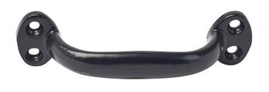 Pommier handgreep opbouw - lengte 132 mm - zwart aluminium