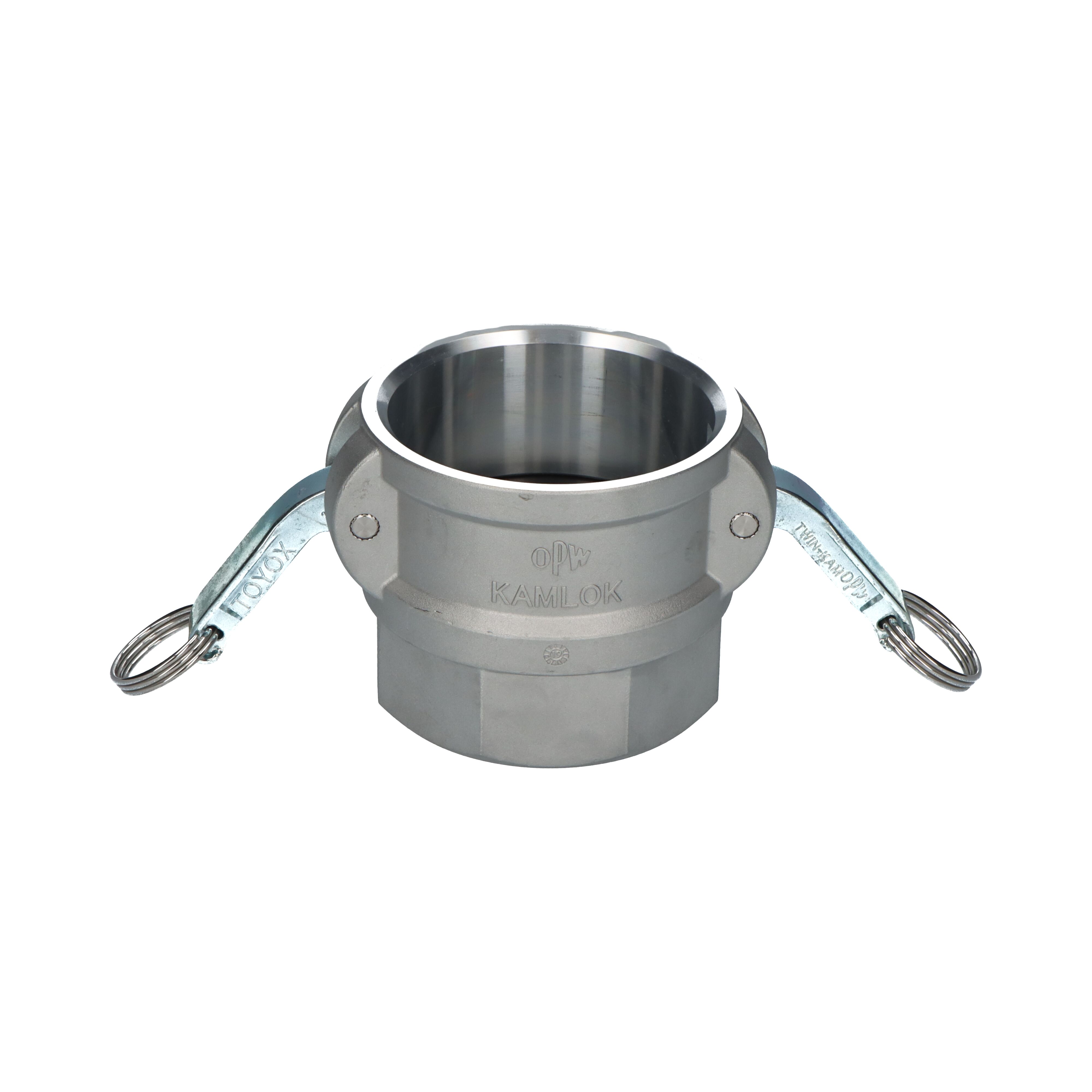 OPW koppeling Kamlok coupler D 1,1/4" BSPP binnendraad Alu