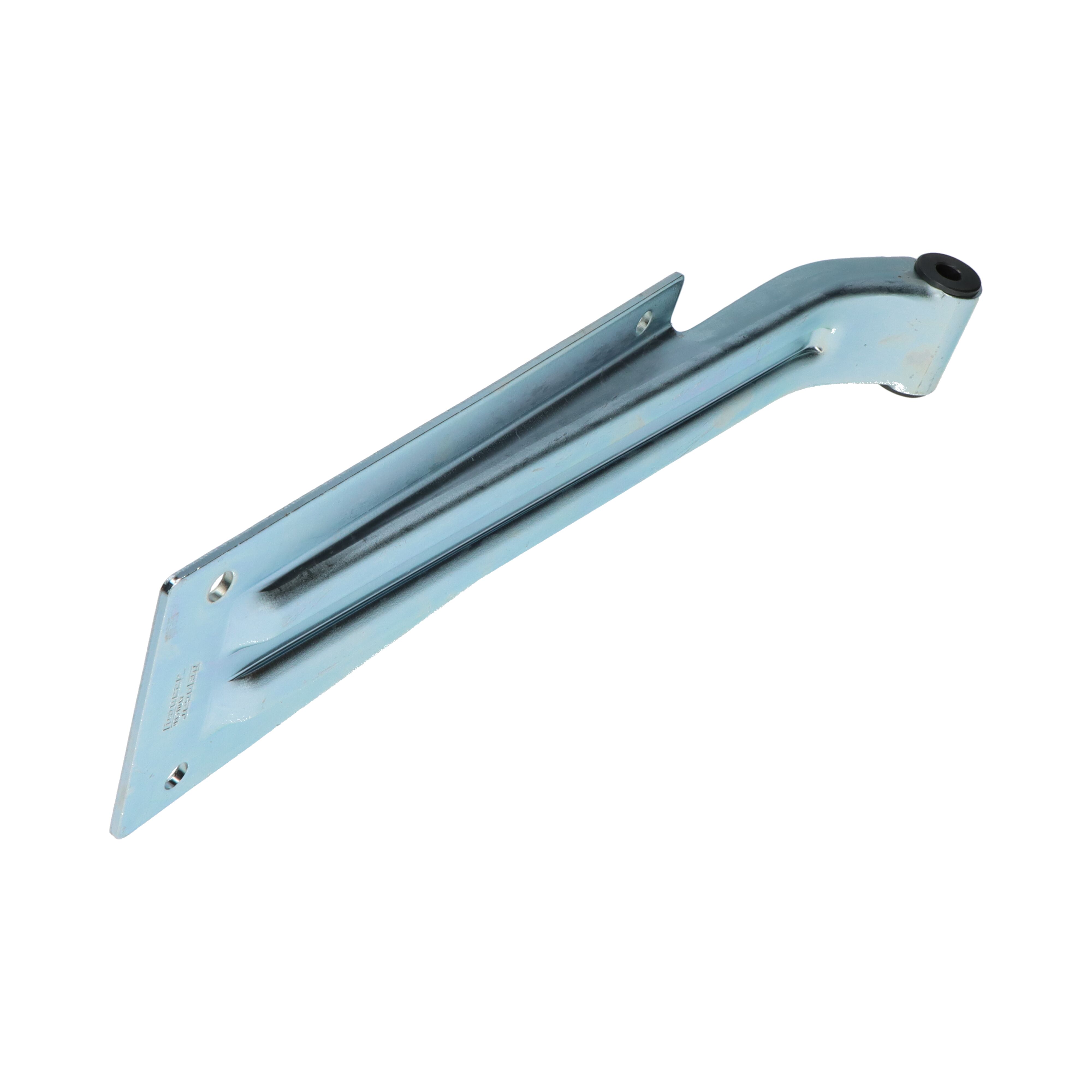 Pommier rear door hinge plate 365 mm - trestle width 50 mm - zinc-plated