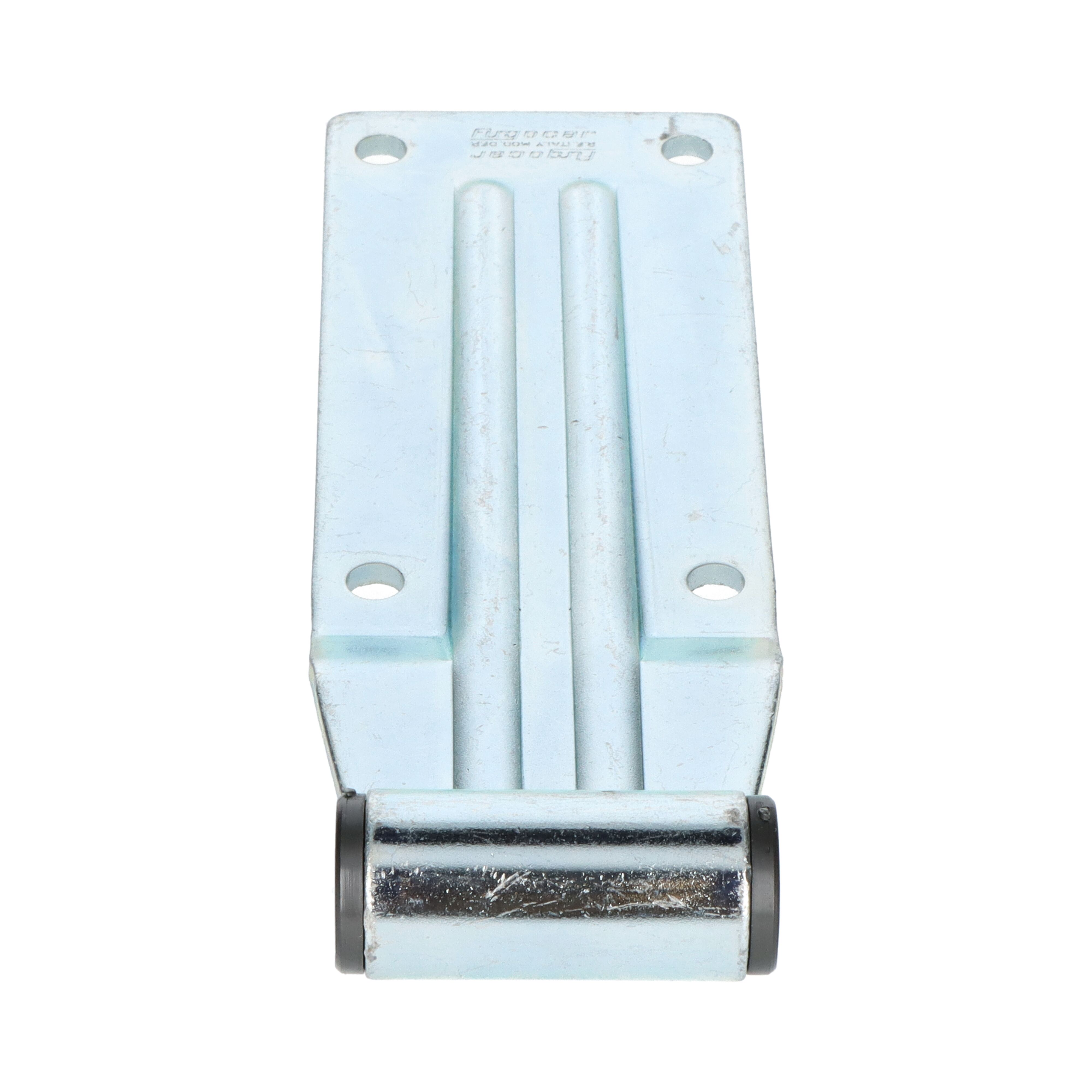 Pommier rear door hinge plate 220 mm - trestle width 58 mm - zinc-plated