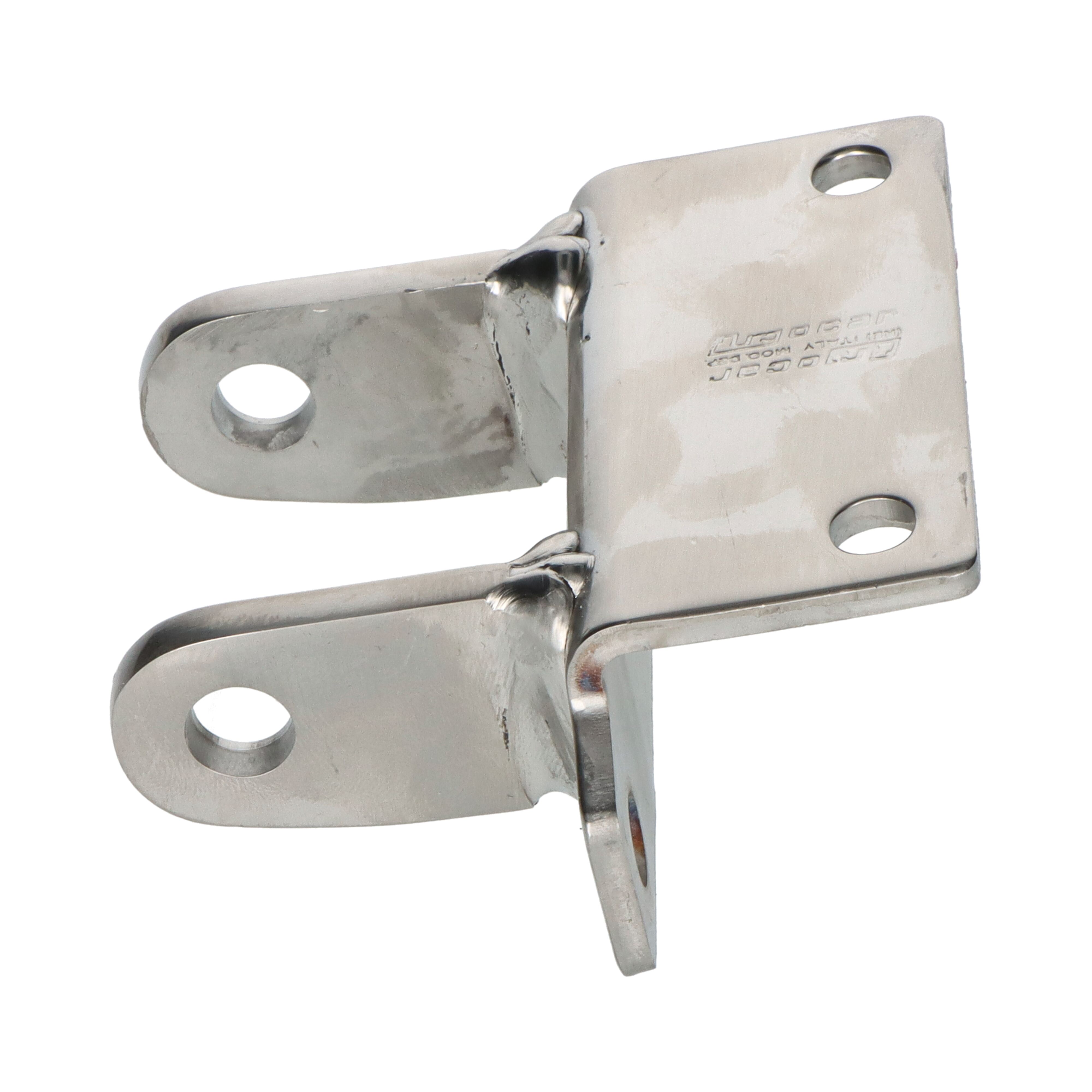Pommier support pour charnière - à pêcheur - angle 90° - pour largeur de charnière 52 mm