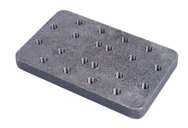 Pommier steunplaat - 320 x 200 mm - voor trekoog