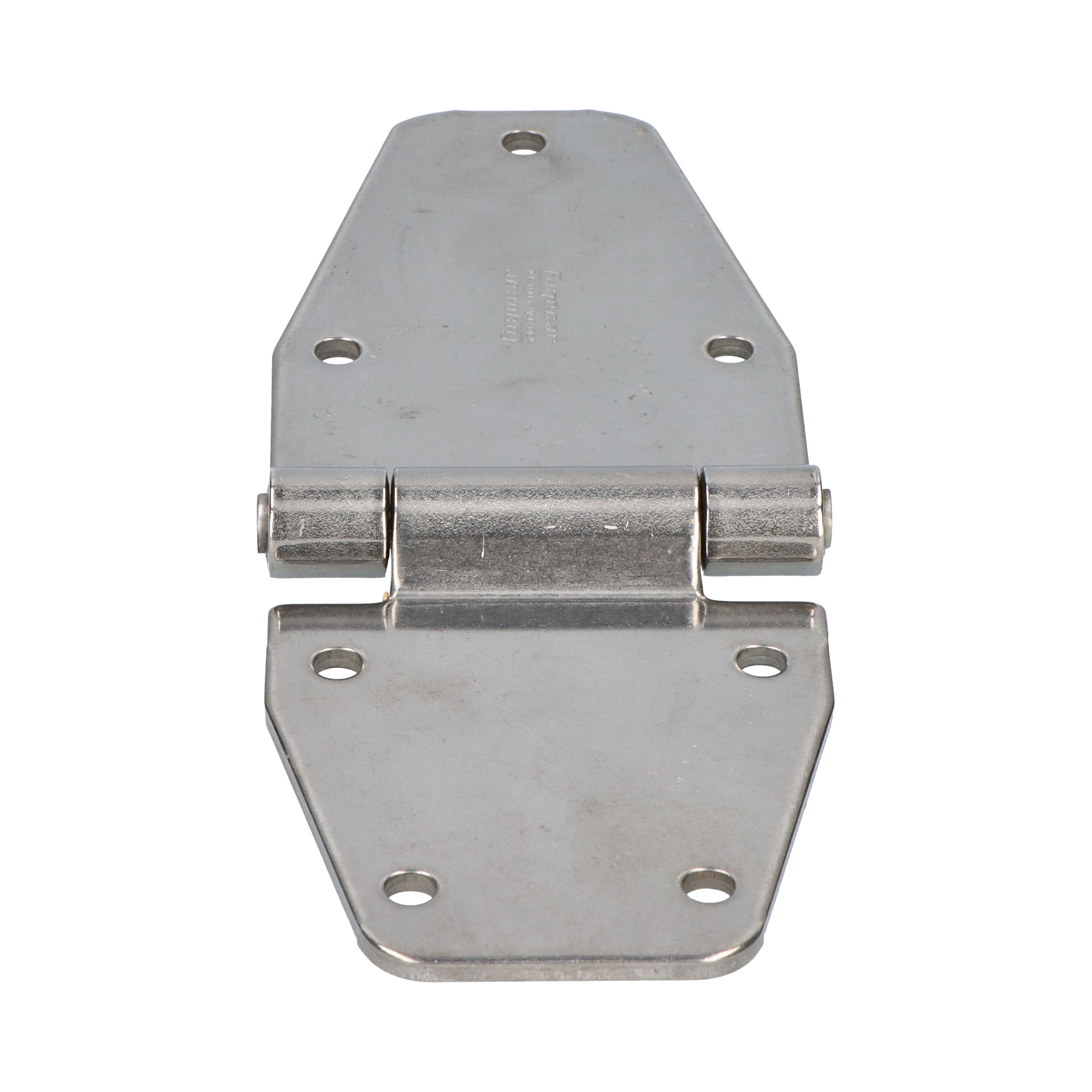 Pommier side door hinge butterfly - 214 x 80 mm - zinc-plated