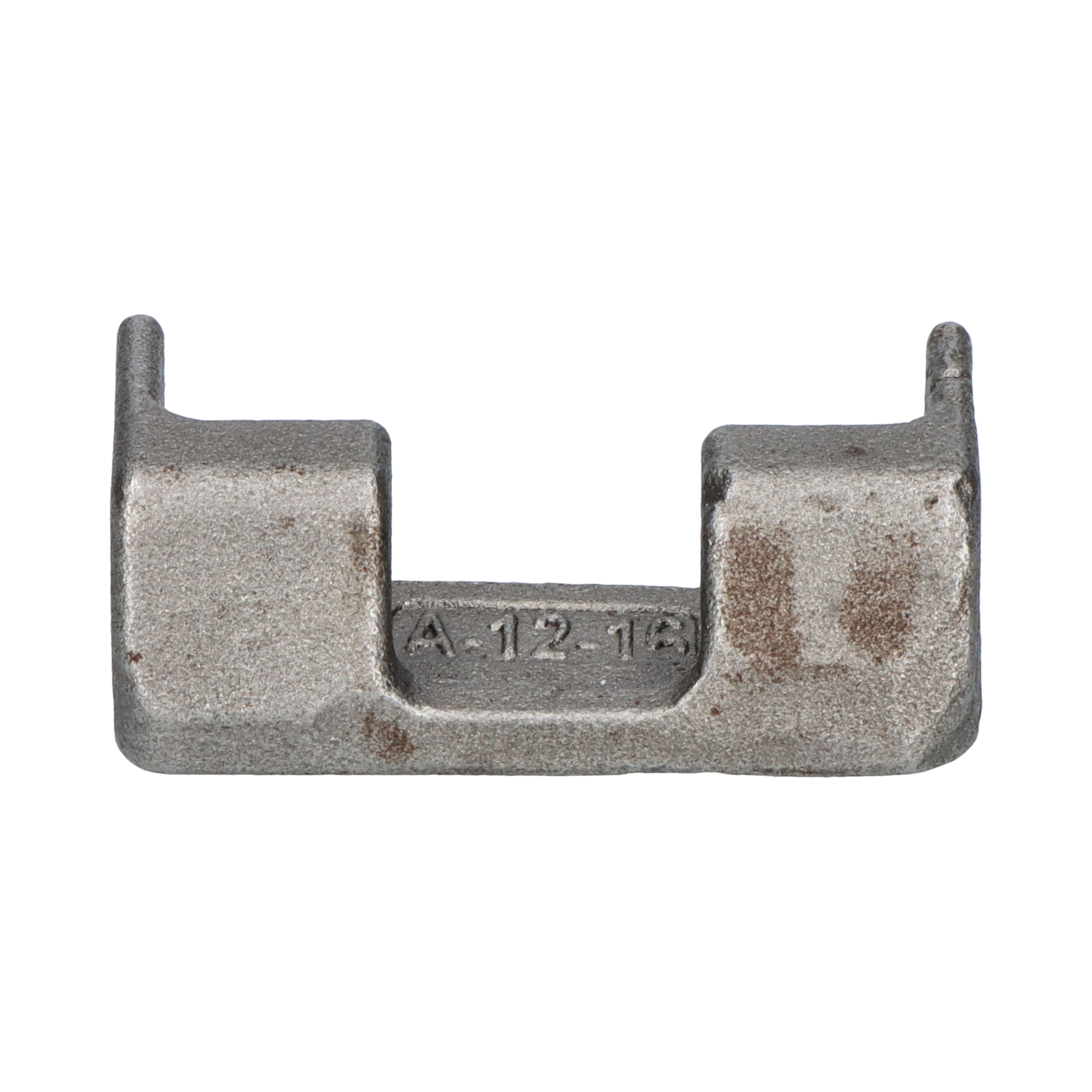 Rhiwa Quality holder - for T-hook recessed lock side board - plain steel
