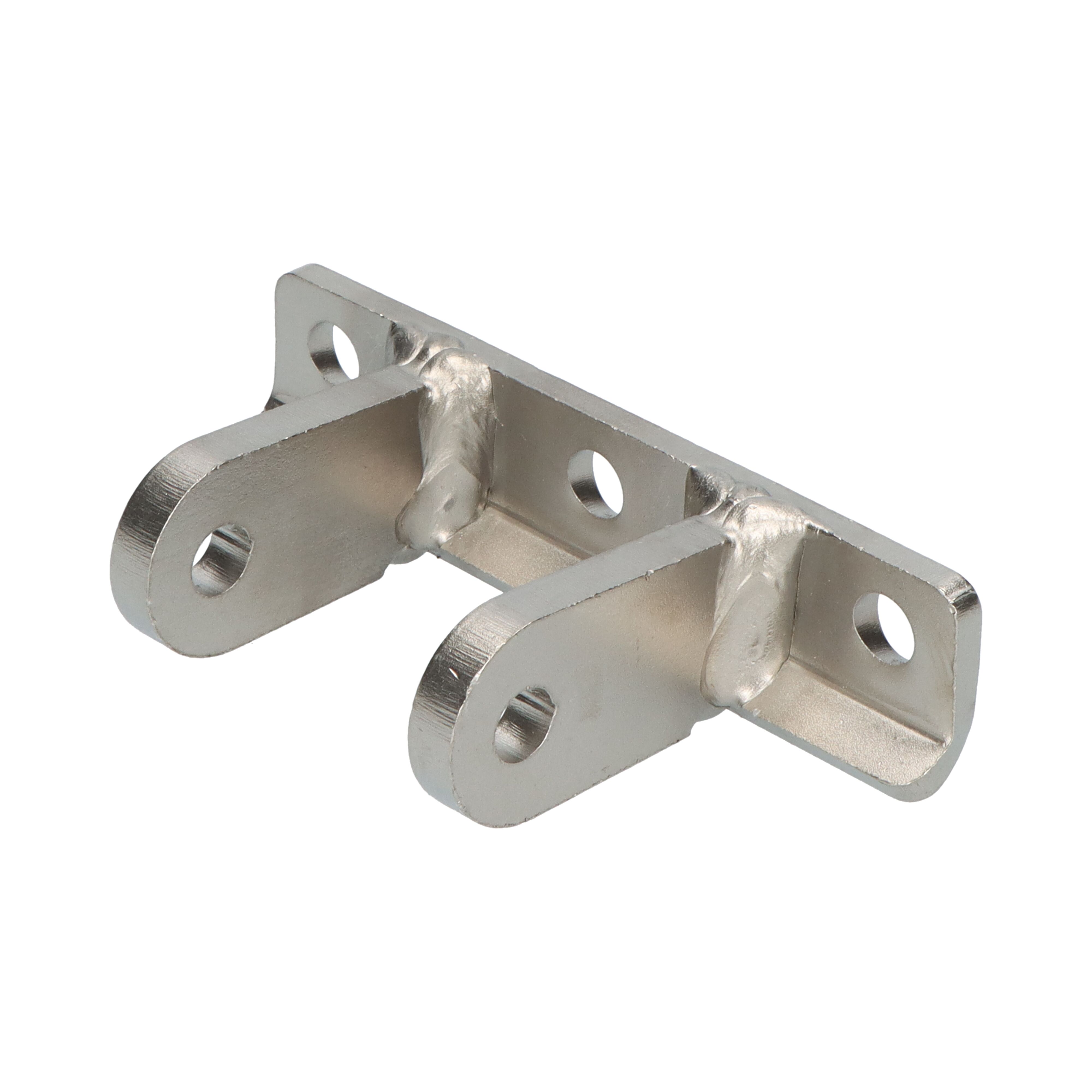 Pommier hinge trestle - bolt-on - for hinge plate width 50 mm - stainless steel