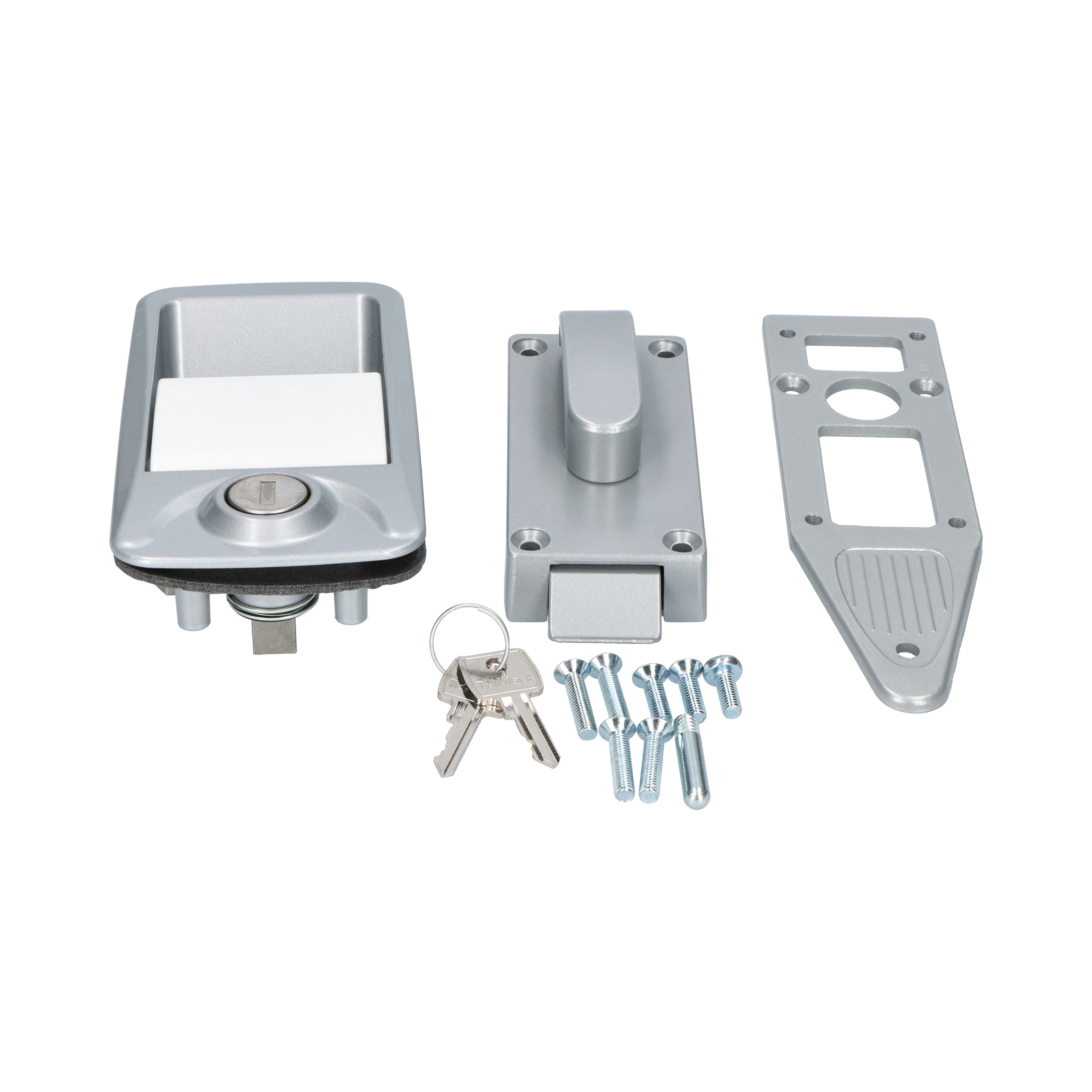 Rhiwa Quality serrure de caravane - à droite - pour épaisseur de porte 25 mm - numéro de clé MC05
