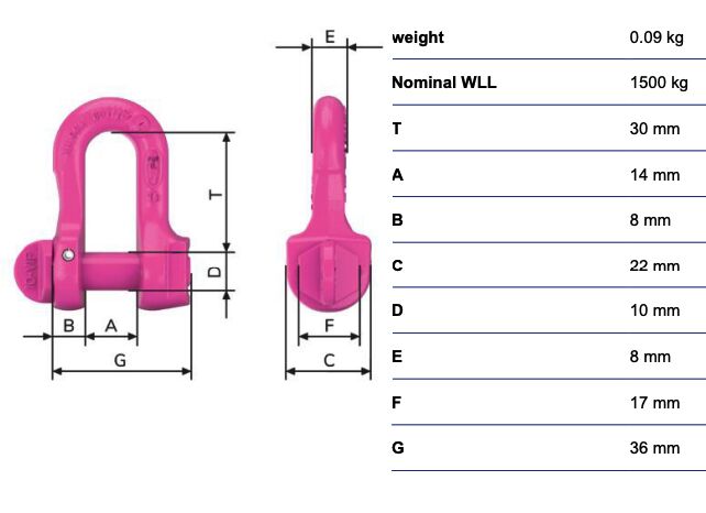 RUD VIP-Shackle VV-SCH-6