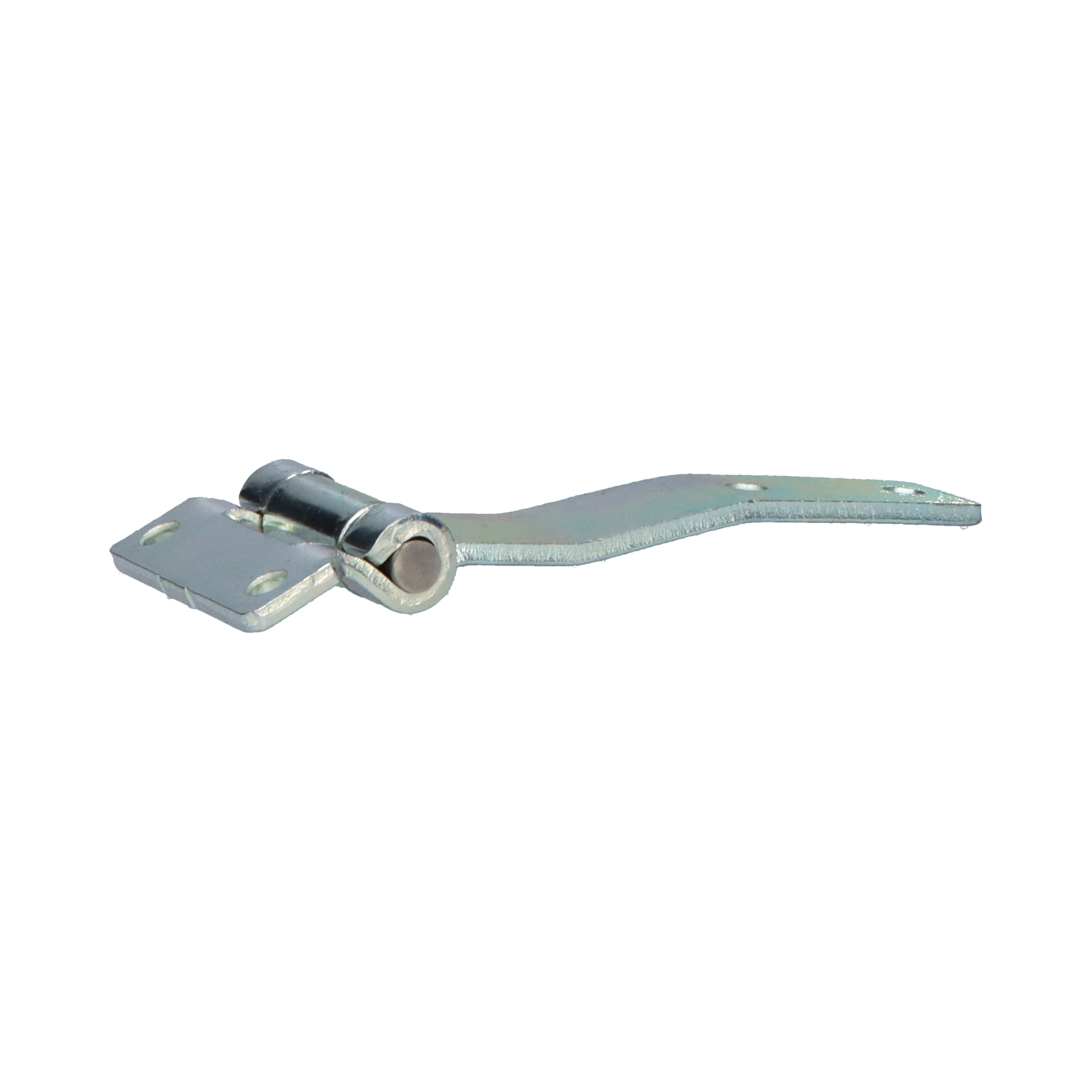 Pommier side door hinge with offset 115 mm - zinc-plated