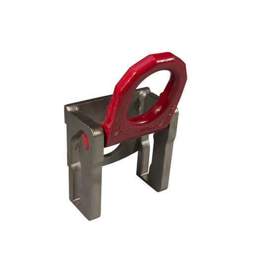 Rhiwa Quality vloeranker 10 ton - inbouw - inzinkbaar - blank staal oog grondverf