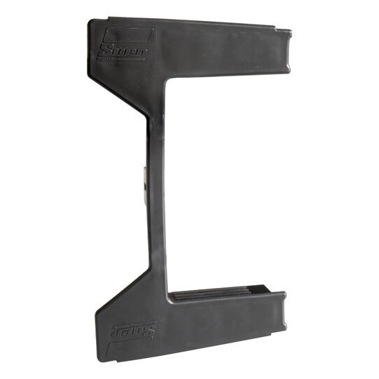 Rhiwa Quality einddop - voor aluminium bumper 35056400 - zwart kunststof
