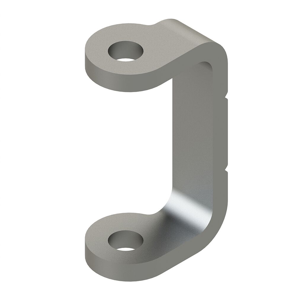 Pommier hinge trestle - weld-on - for hinge plate width 58 mm - stainless steel