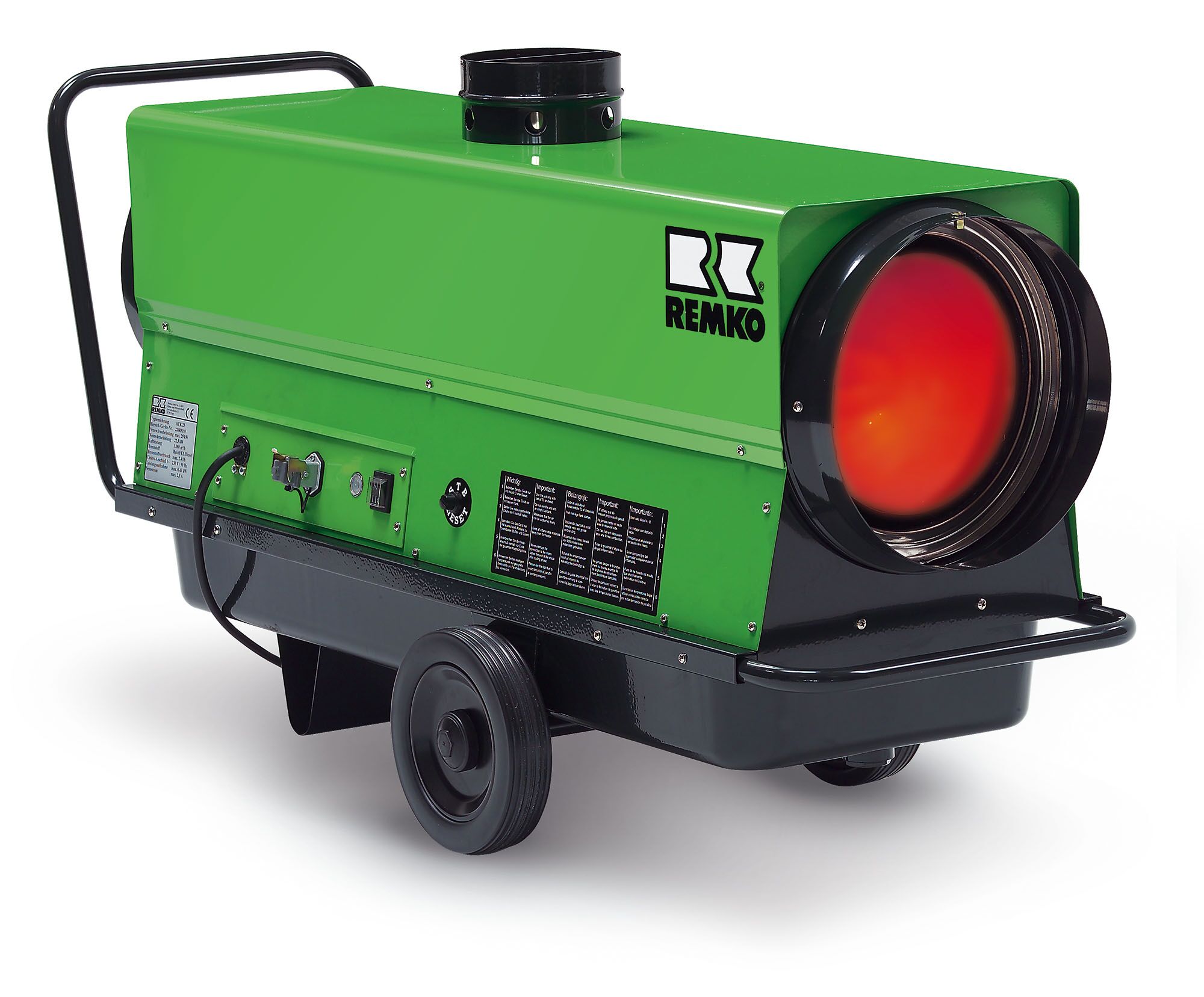 REMKO diesel heater ATK 25 (0600200030AT25), REMKO Safe and comfortable workplace Imbema