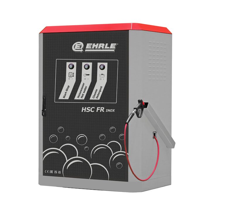 Ehrle stationaire hogedrukreiniger HSC1140 FR - 30kW - RVS - warmwater - 165 bar