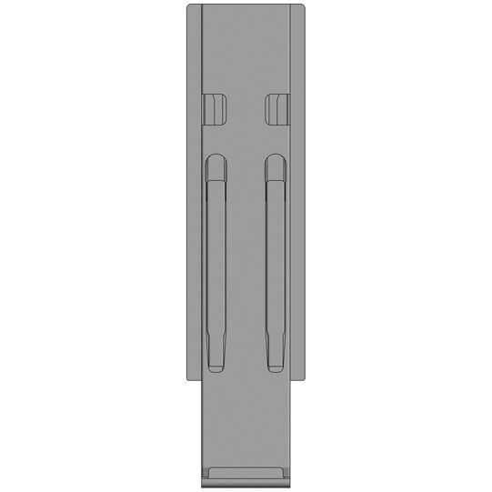 Kinnegrip montant central K20 - 500 mm - KTL