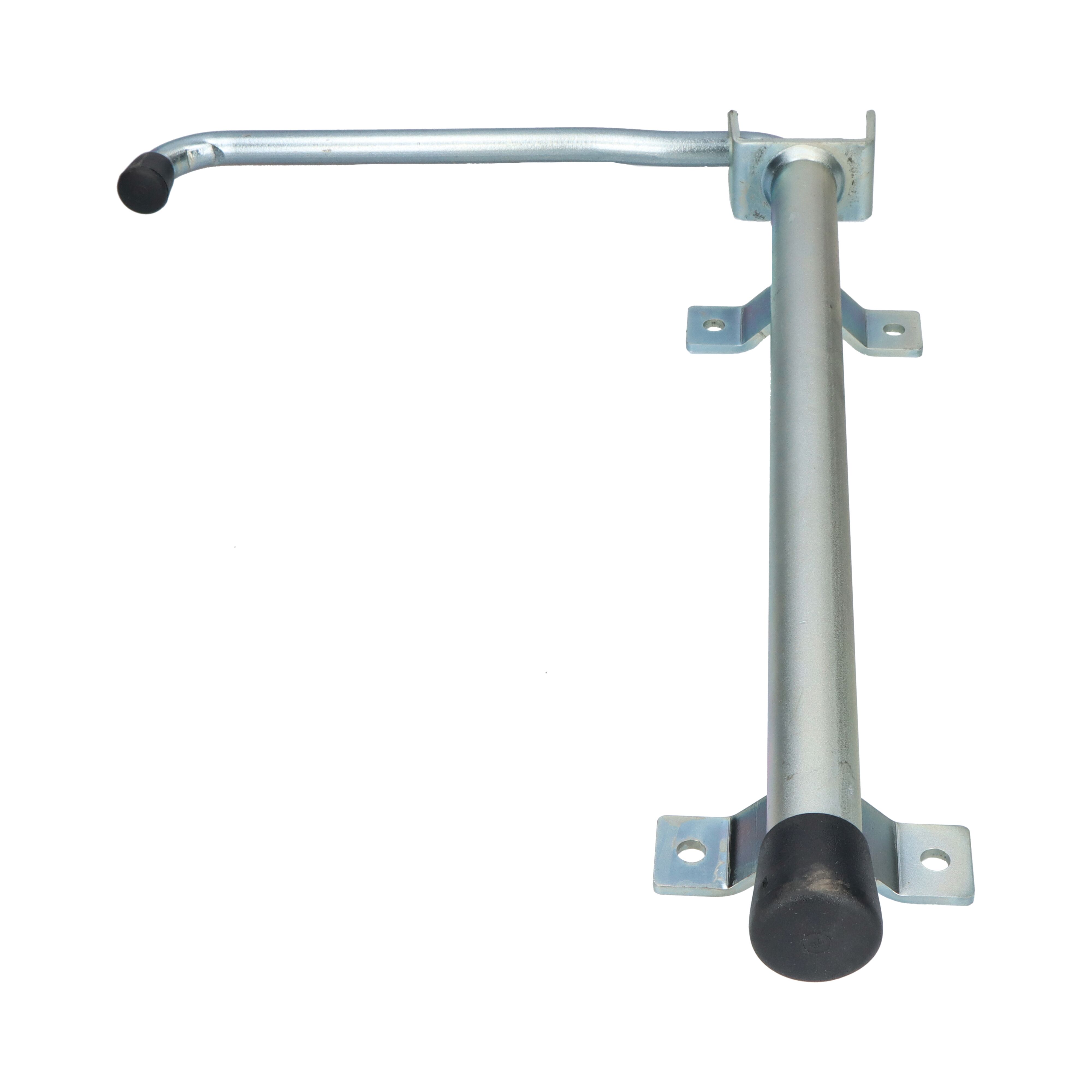 Pommier arrêt de porte extensible - galvanisé avec plastique poli