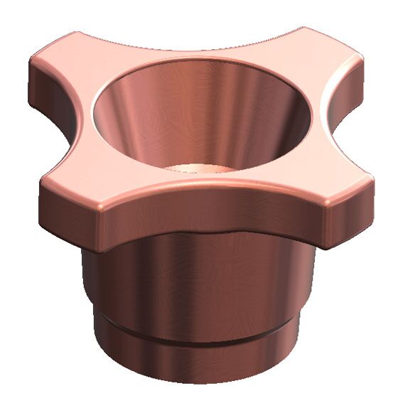 Rhiwa Quality spanmoer voor 1,5 inch twistlock
