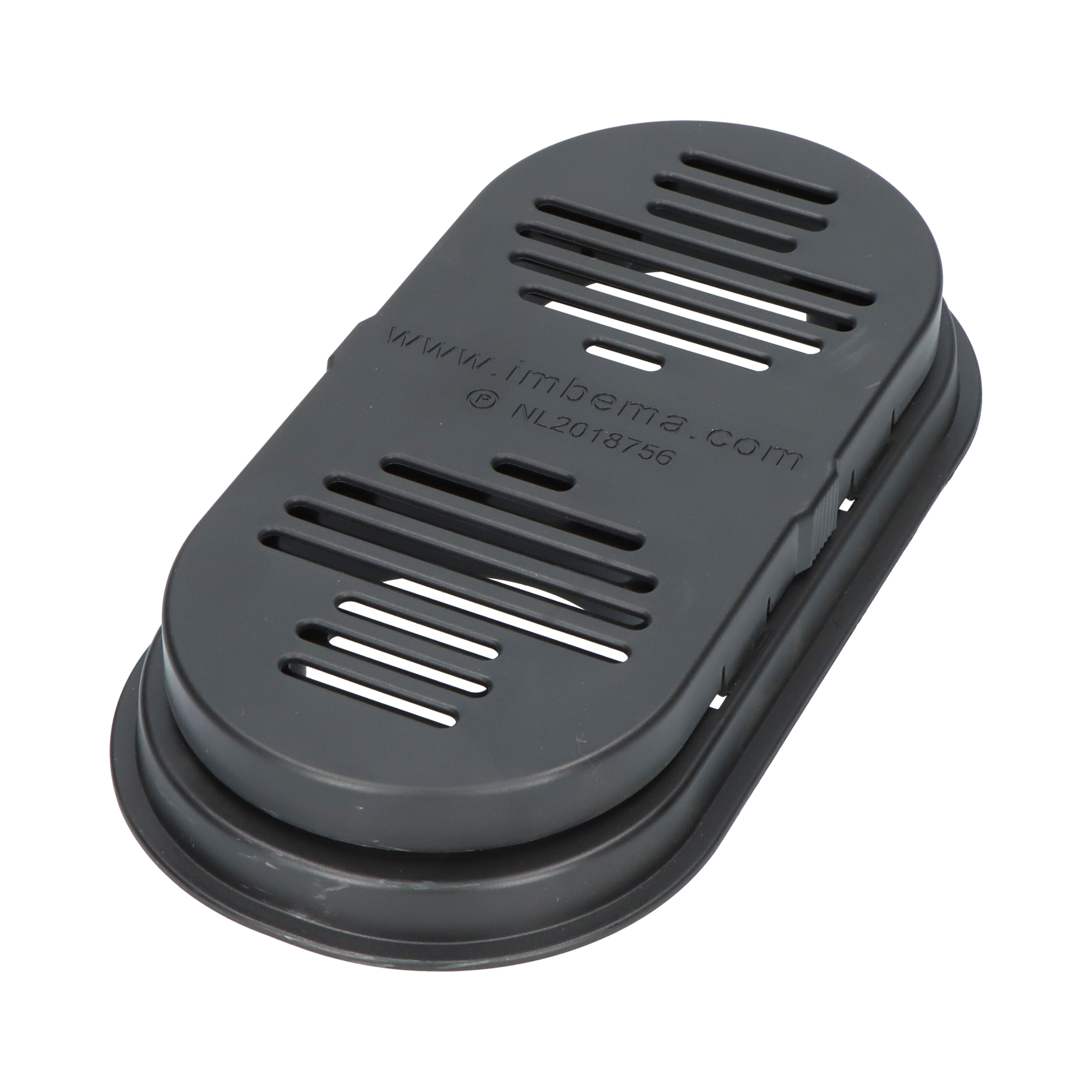 Rhiwa easy Aero plaque fixation et plaque de fond - noire