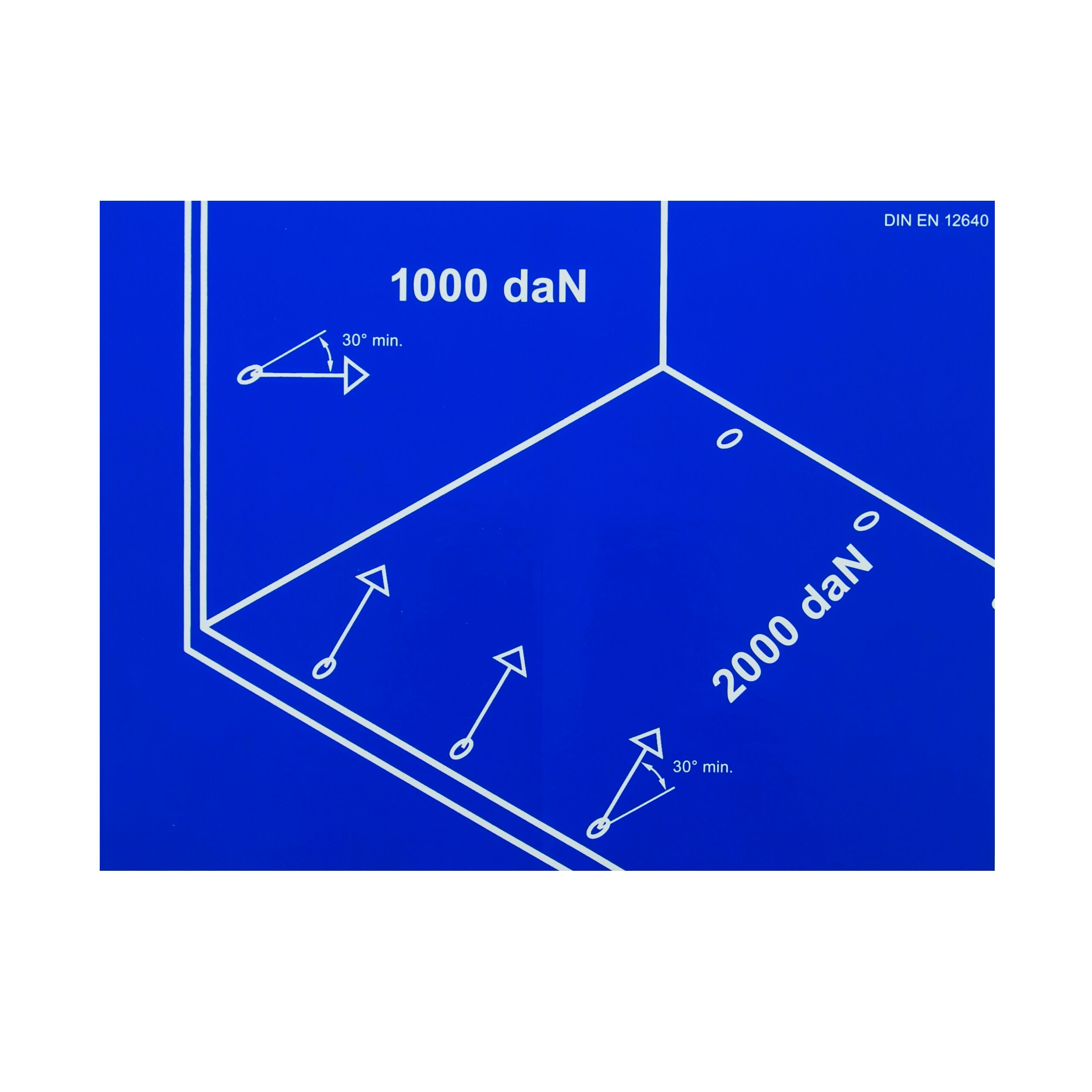 Rhiwa Quality instructiesticker sjorpunt - 2000daN