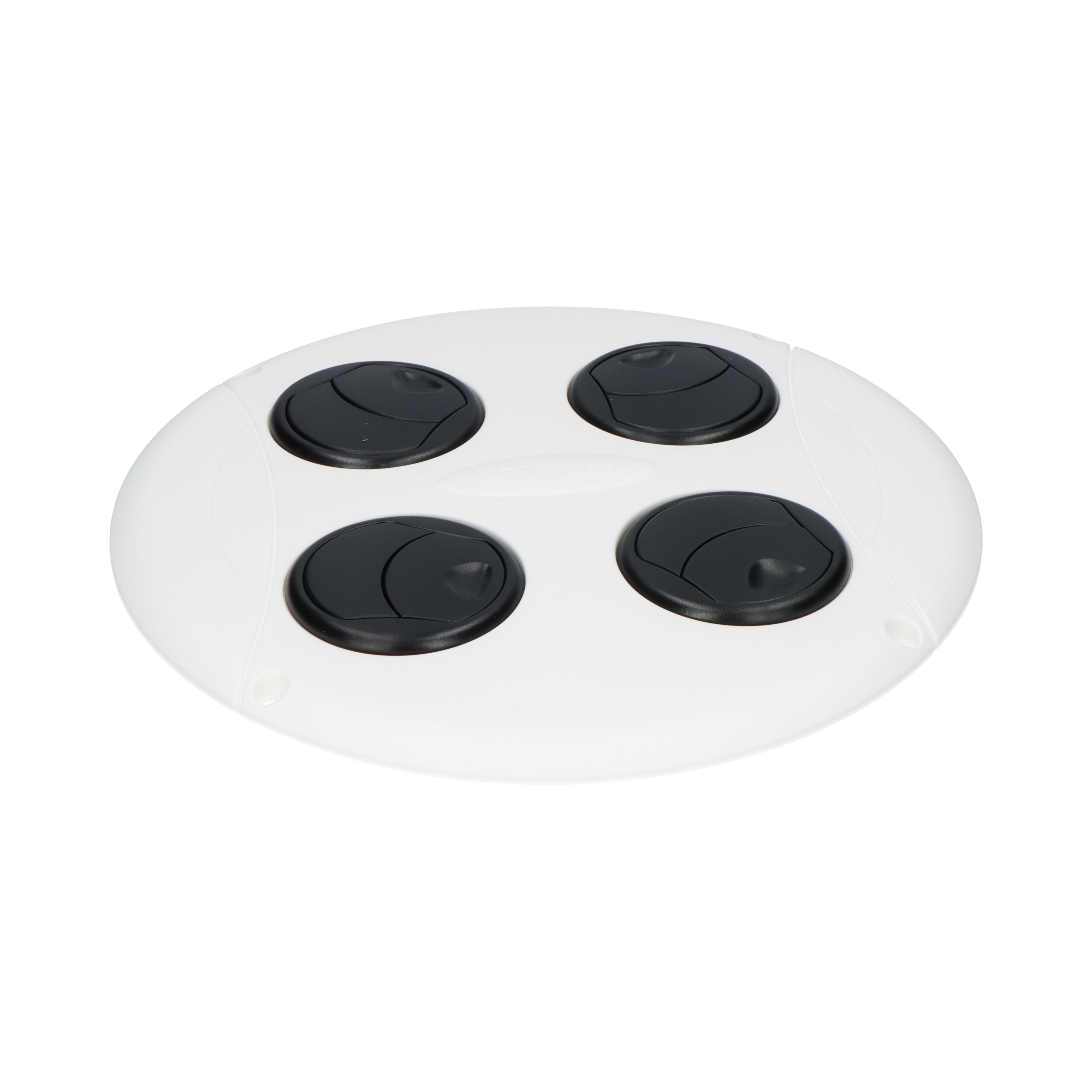 Rhiwa Quality grille intérieure - verrouillable - pour ventilateur de toit électrique - blanc